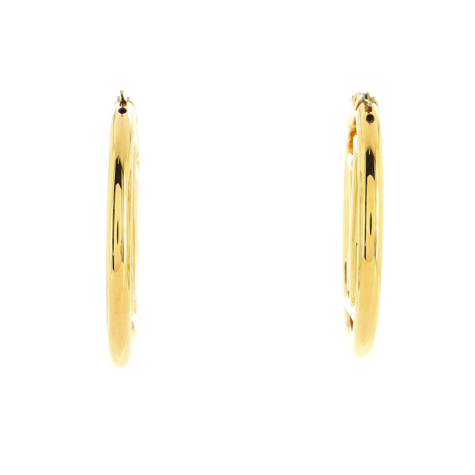 Louise Hoop Earrings Metal GM