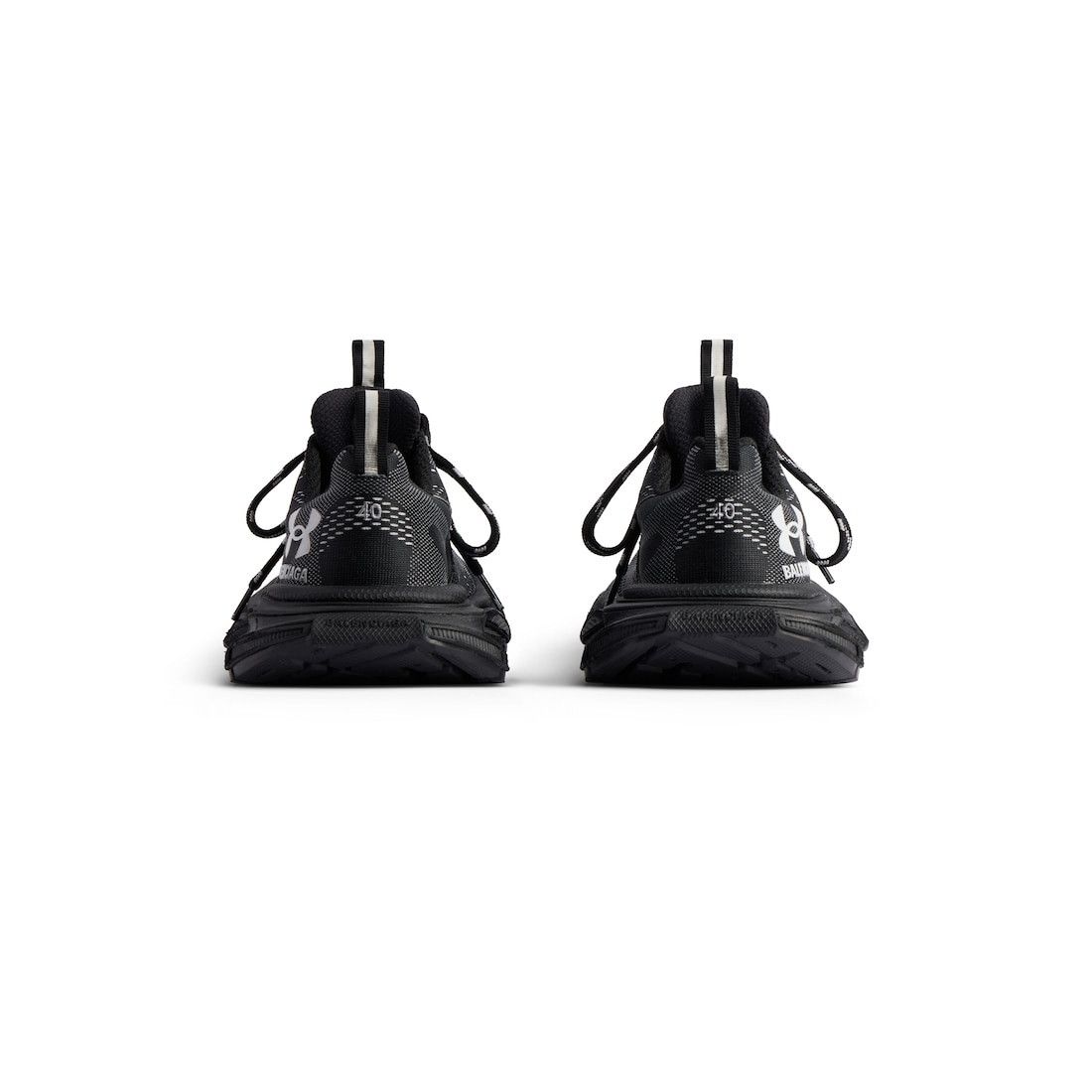 Balenciaga × Under Armour o1srvl11e1025 Under Armour® 3XL Knit Sneakers in Black Size US 9 / EU 42 - 5 Thumbnail