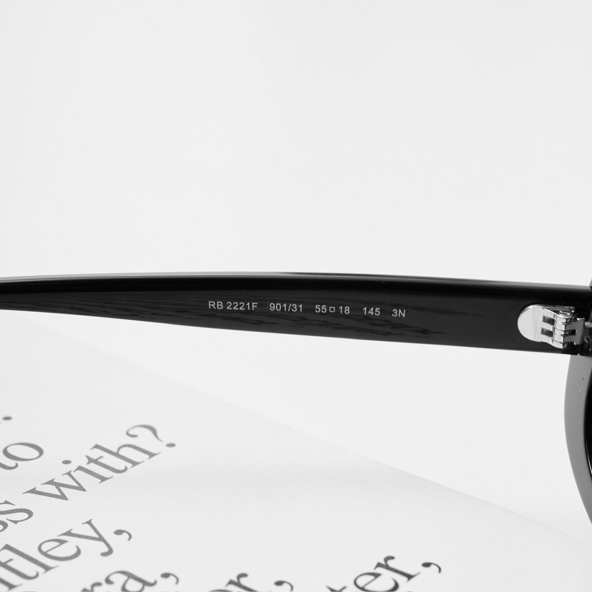 RayBan RAYBAN 0RB2221F 901/31 SUNGLASSES Size ONE SIZE - 5 Thumbnail