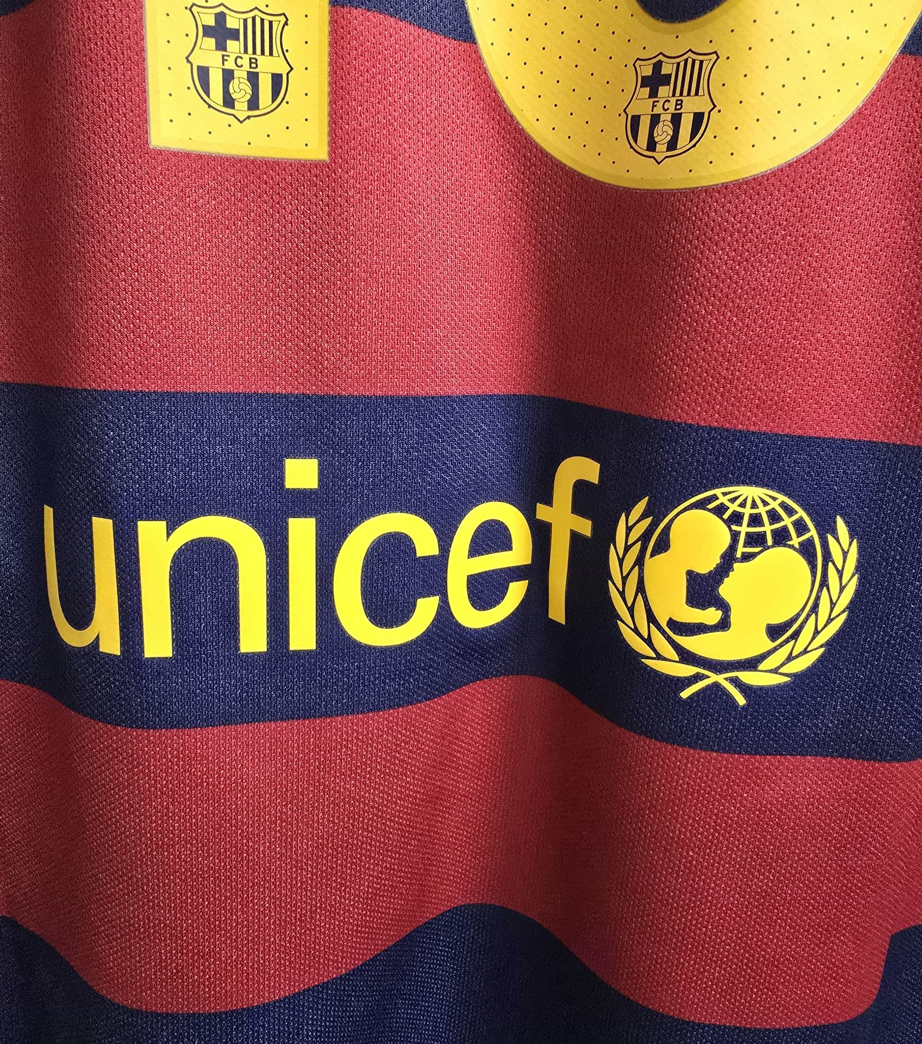 Nike Barcelona 2015/16 Home (Messi 10, La Liga Patch) Size US S / EU 44-46 / 1 - 10 Thumbnail