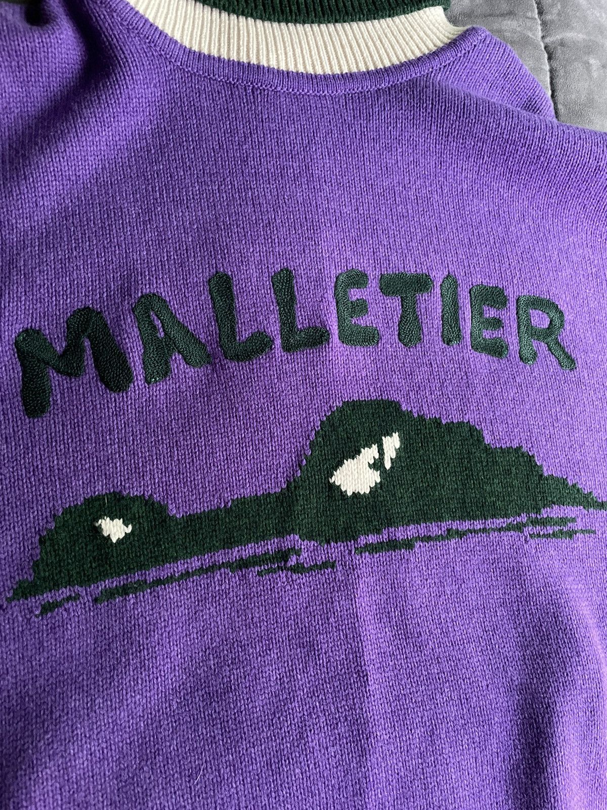 Louis Vuitton Louis Vuitton Purple Malletier Rollneck Pullover Size US XL / EU 56 / 4 - 3 Thumbnail