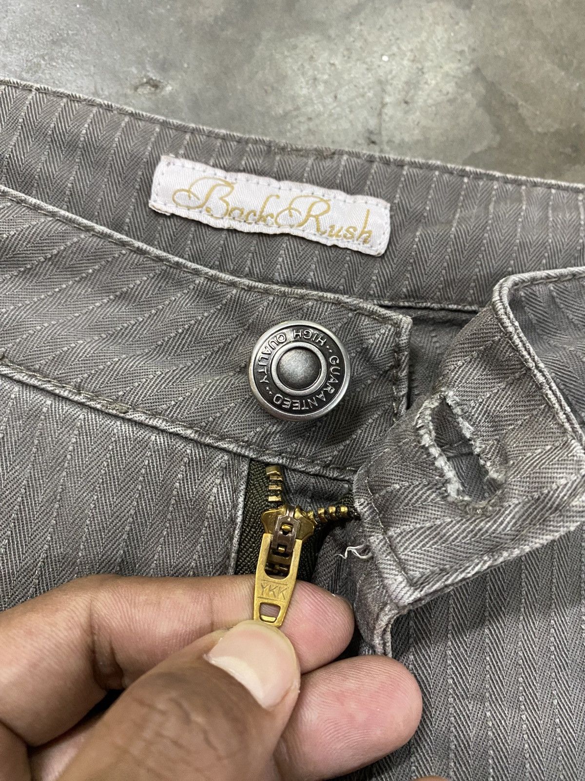 Japanese Brand Super Flare Japanese Back Rush Stripe @289 Size US 30 / EU 46 - 7 Thumbnail