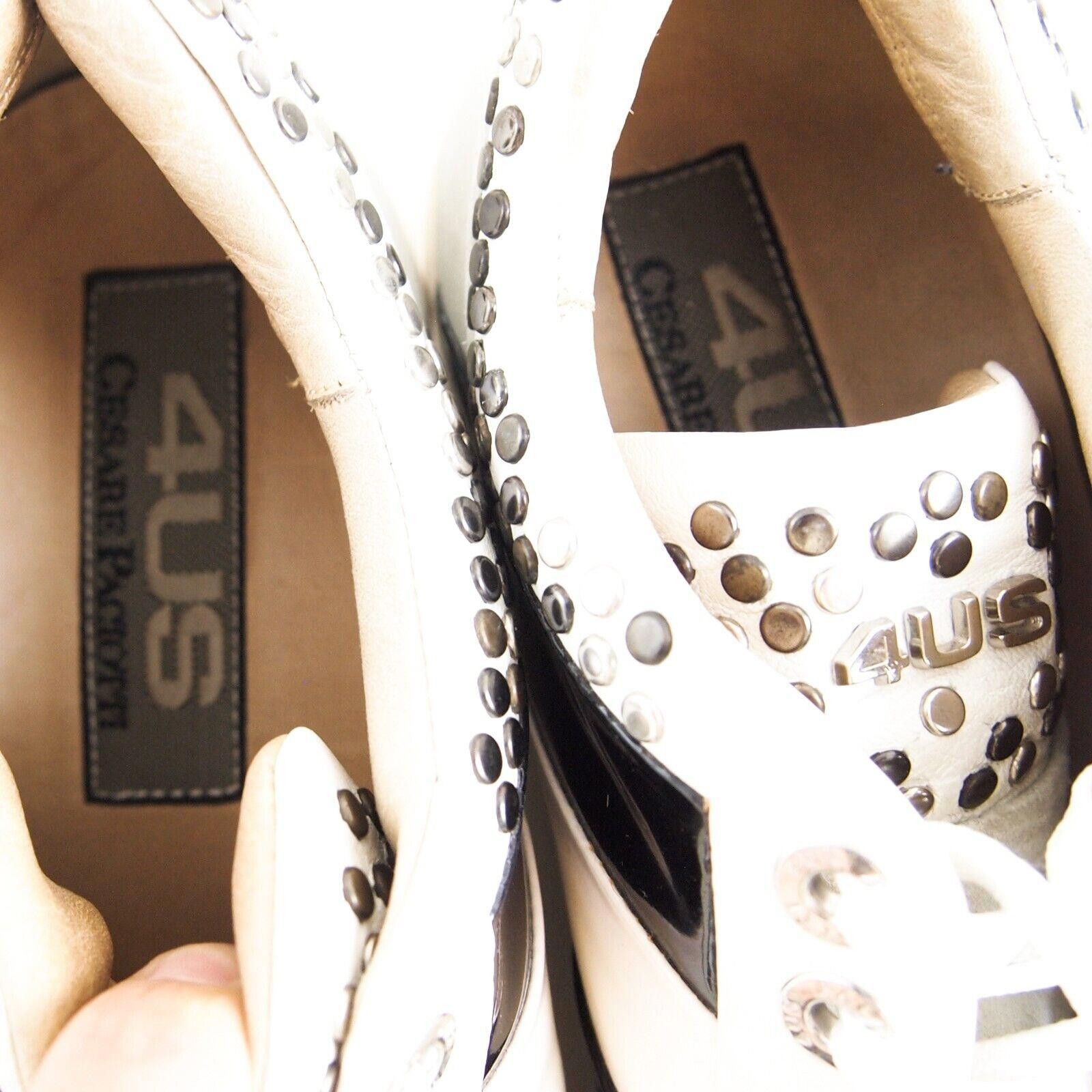 Paciotti Paciotti 4us Low Top Sneakers Studded White US 11 EU 44 Size US 11 / EU 44 - 9 Thumbnail