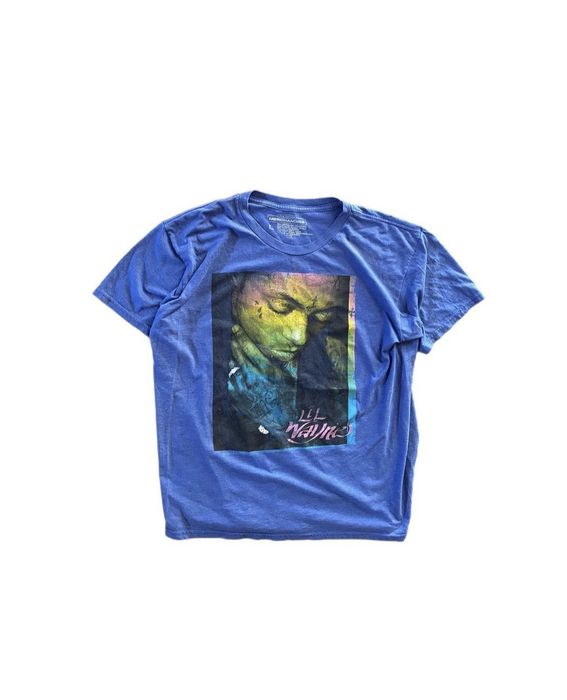 Vintage Men's T-Shirt - Blue - L