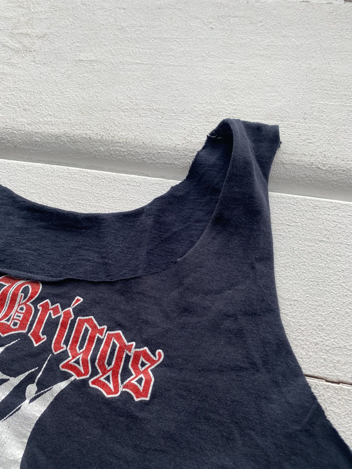 Band Tees × Vintage VNTG The Briggs Dead Men Black Faded Tank Top Mens Shirt S Size US S / EU 44-46 / 1 - 3 Thumbnail