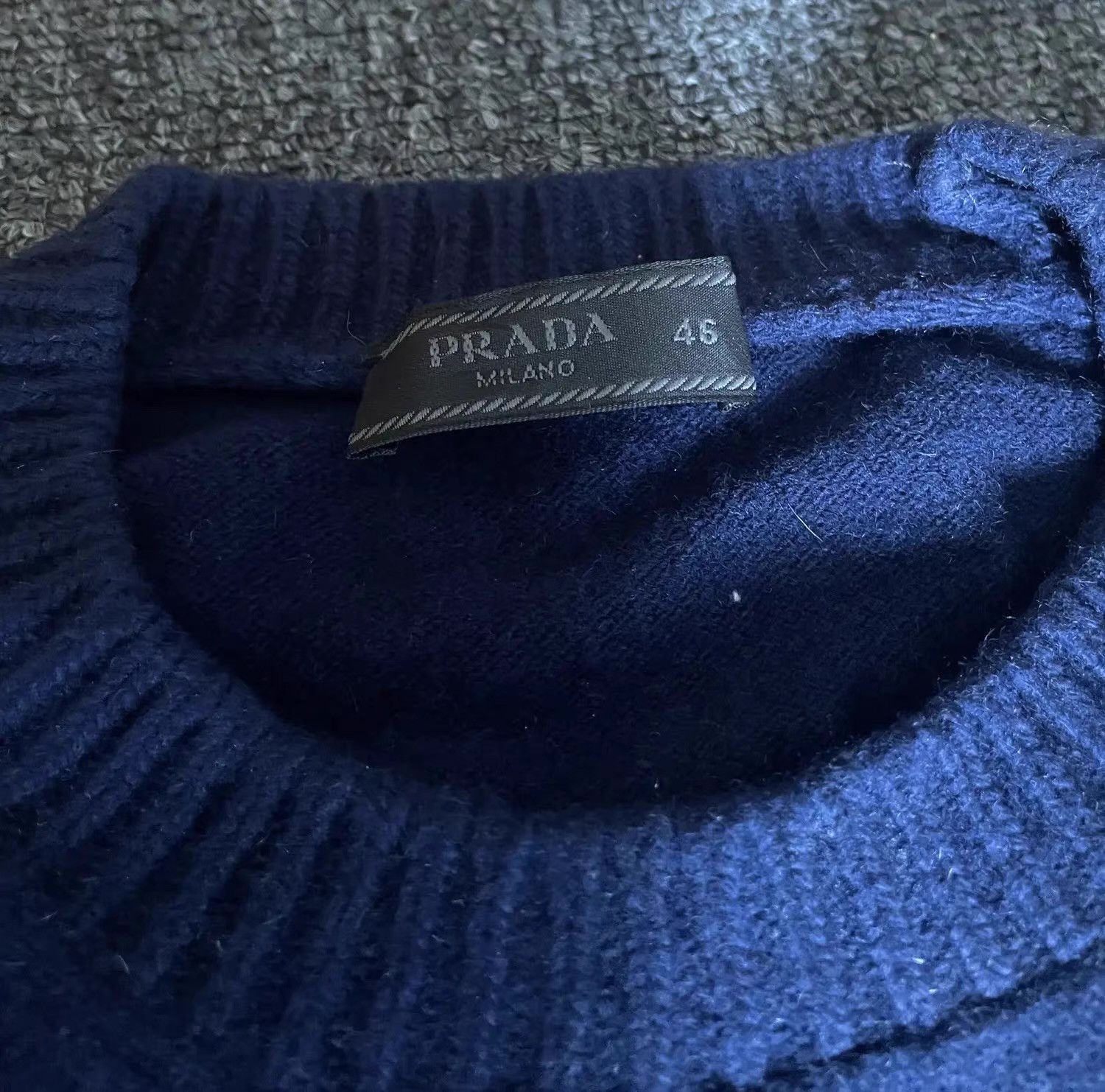 Prada Prada blue wool sweater. Q4 Size US S / EU 44-46 / 1 - 2 Thumbnail