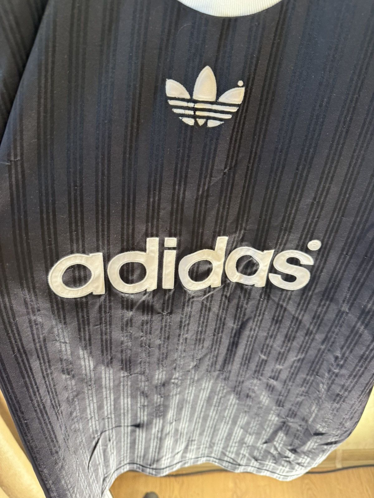 Adidas Vintage 90-s adidas jersey size-L Size US L / EU 52-54 / 3 - 3 Thumbnail