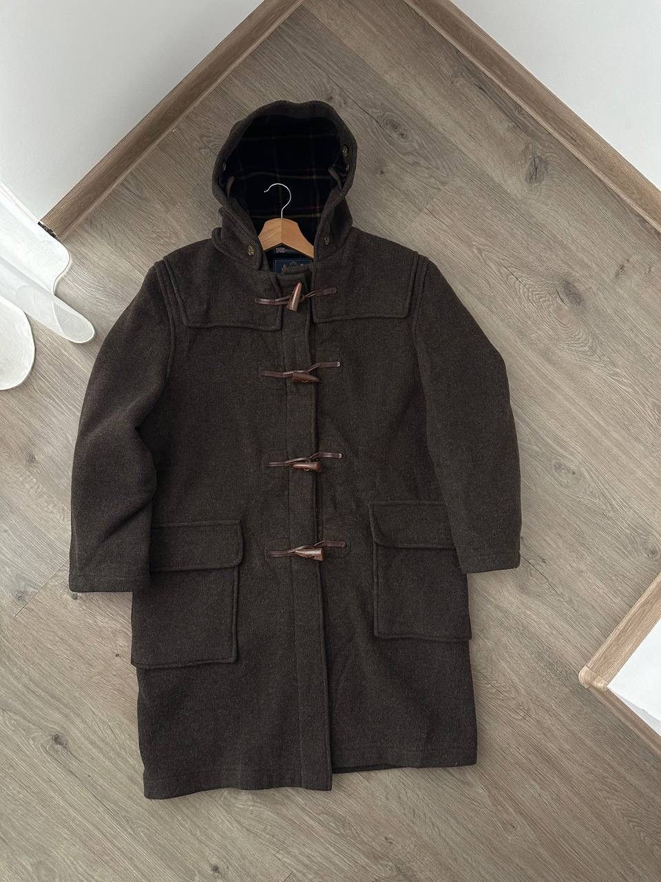 Gloverall × Japanese Brand × Vintage Vintage Gloverall England Wool Coats Brown Jacket Size US M / EU 48-50 / 2 - 6 Thumbnail