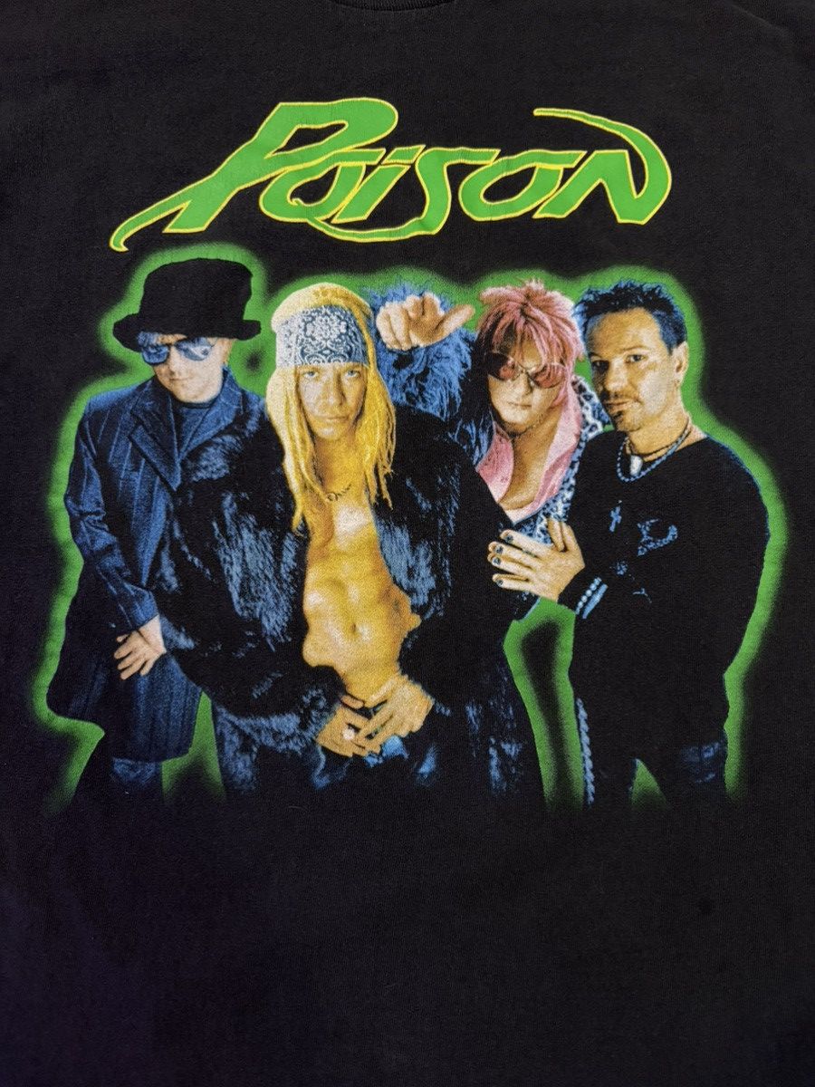 Hanes Poison Band T Shirt Size US L / EU 52-54 / 3 - 3 Thumbnail