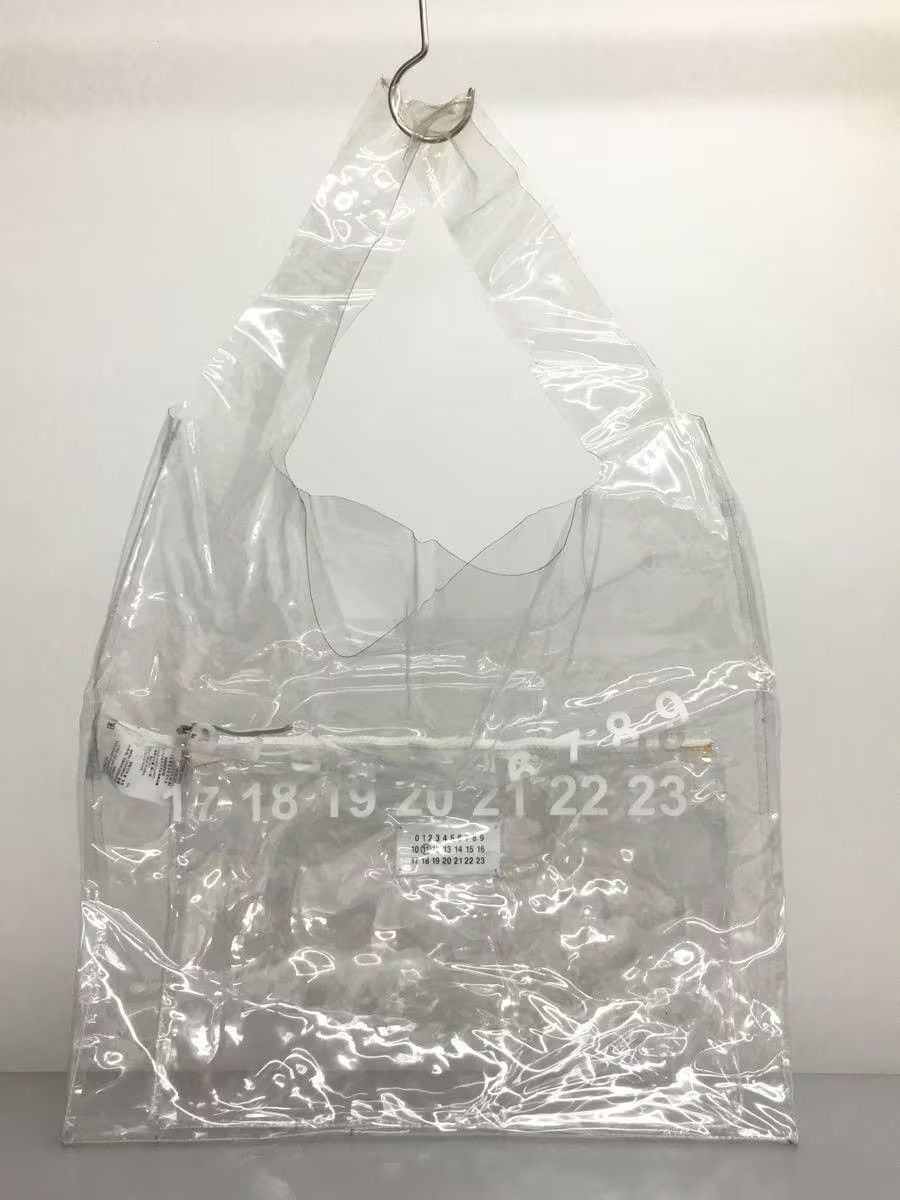 Maison Margiela Logo Clear PVC 2 Piece Tote Bag Size ONE SIZE - 1 Thumbnail