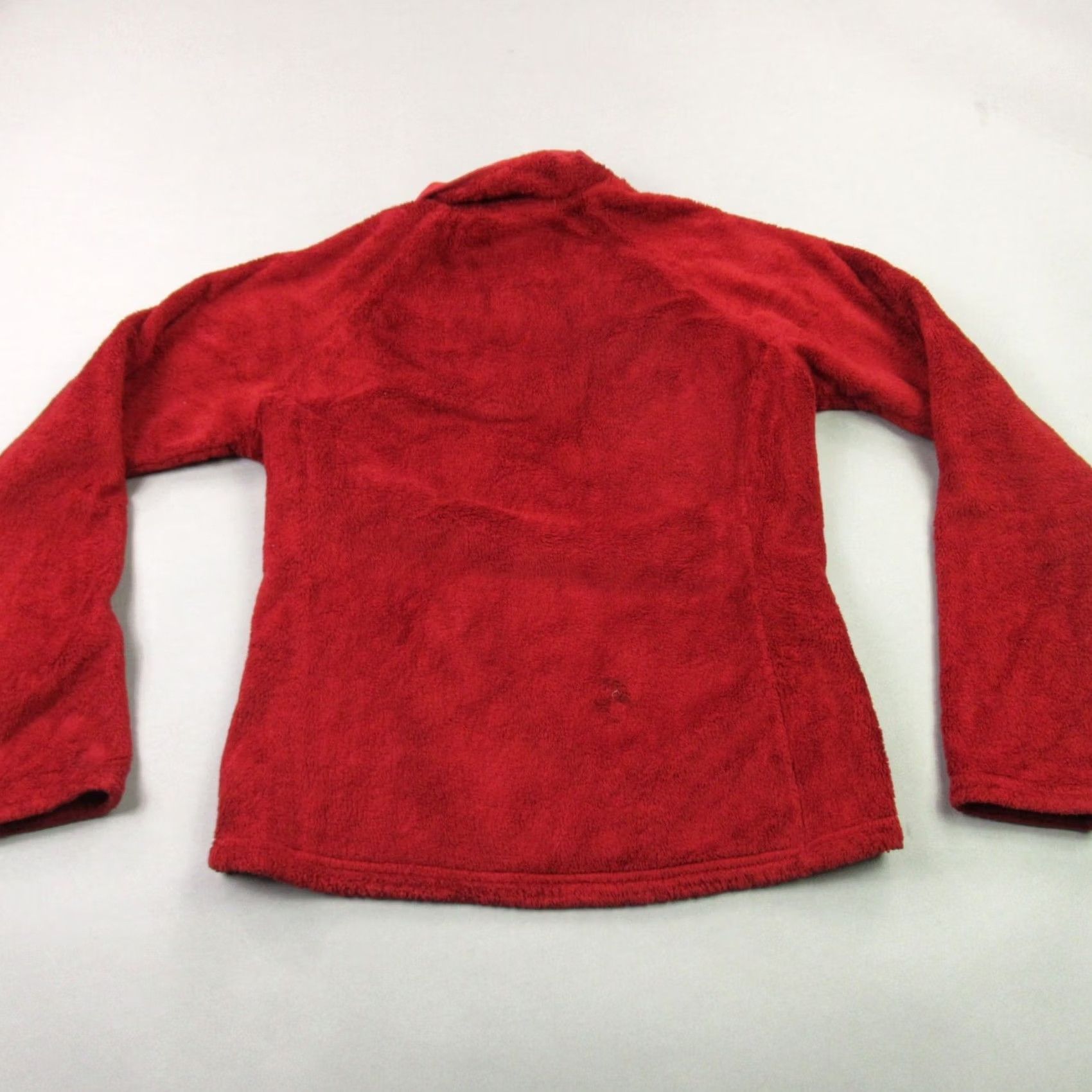The North Face VINTAGE? NORTH FACE Sweater Womens Medium Long Sleeve Red High Neck 1/4 Zip Pullover Size M / US 6-8 / IT 42-44 - 6 Thumbnail