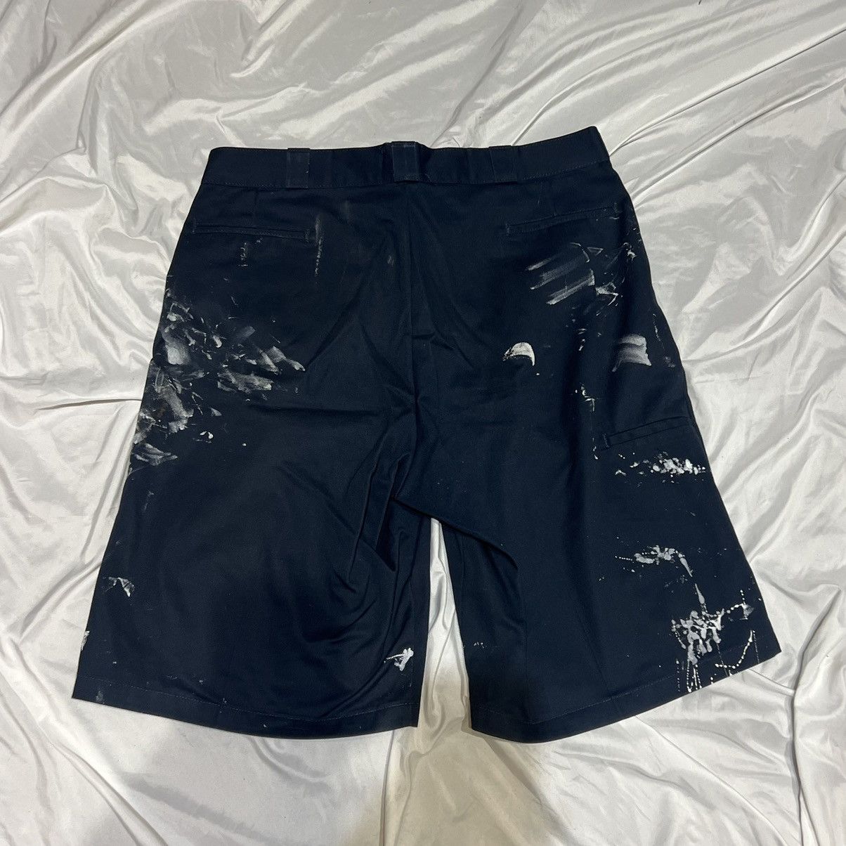 Dickies × Vintage Vintage Painted Dickies Shorts Black Size 42 Size US 42 / EU 58 - 4 Thumbnail
