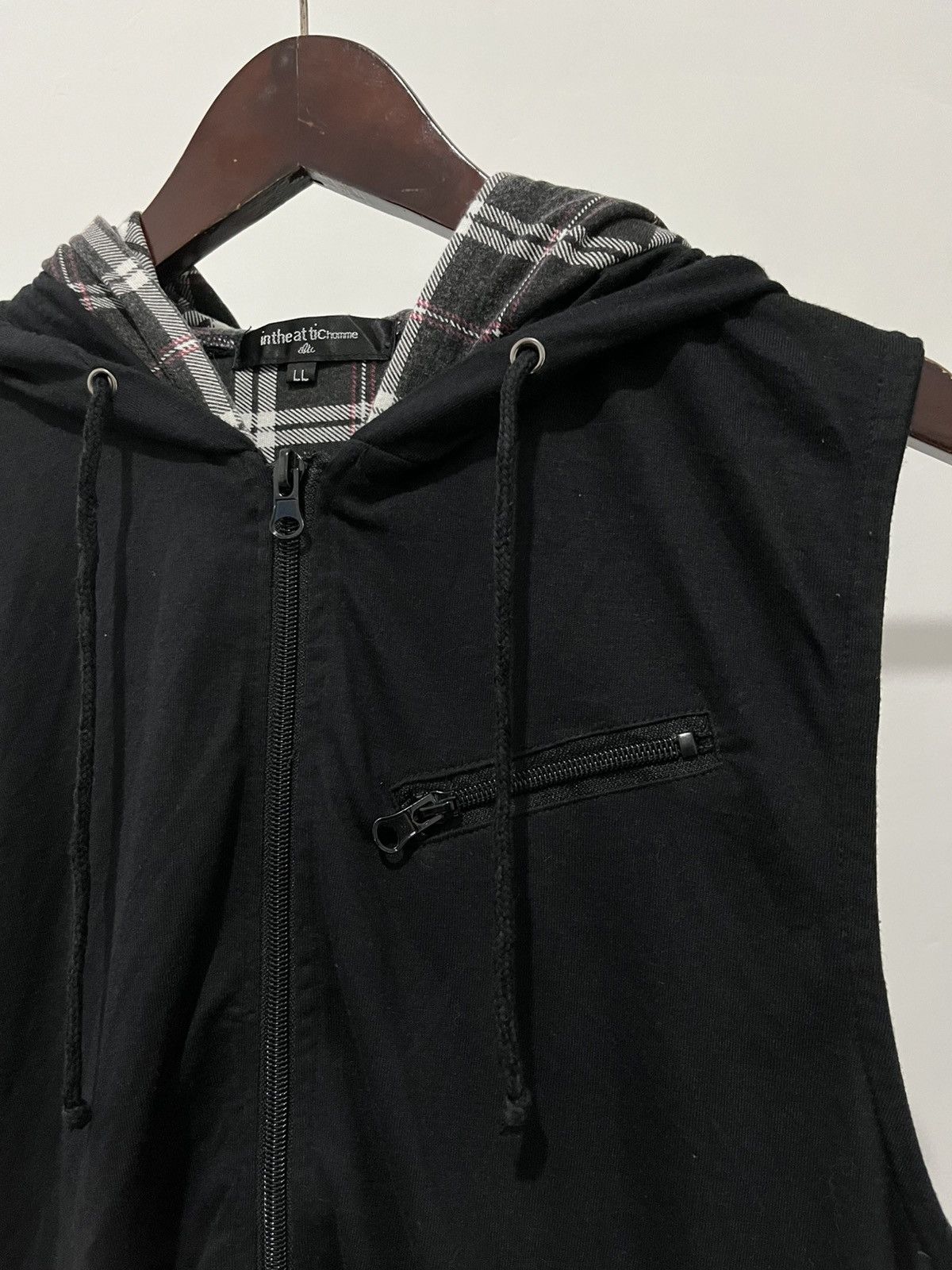 In The Attic VKEI IN THE ATTIC DOUBLE LAYER VEST HOODIE Size US M / EU 48-50 / 2 - 4 Thumbnail