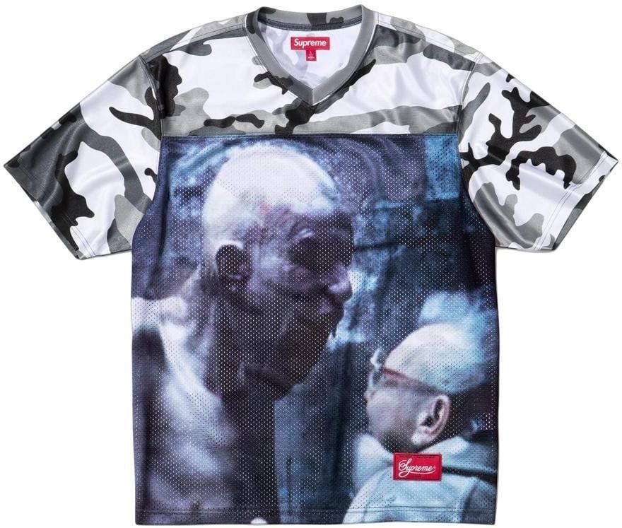 Supreme Supreme Aphex Twin Football Jersey Snow Camo SS25 Size XL Size US XL / EU 56 / 4 - 1 Thumbnail