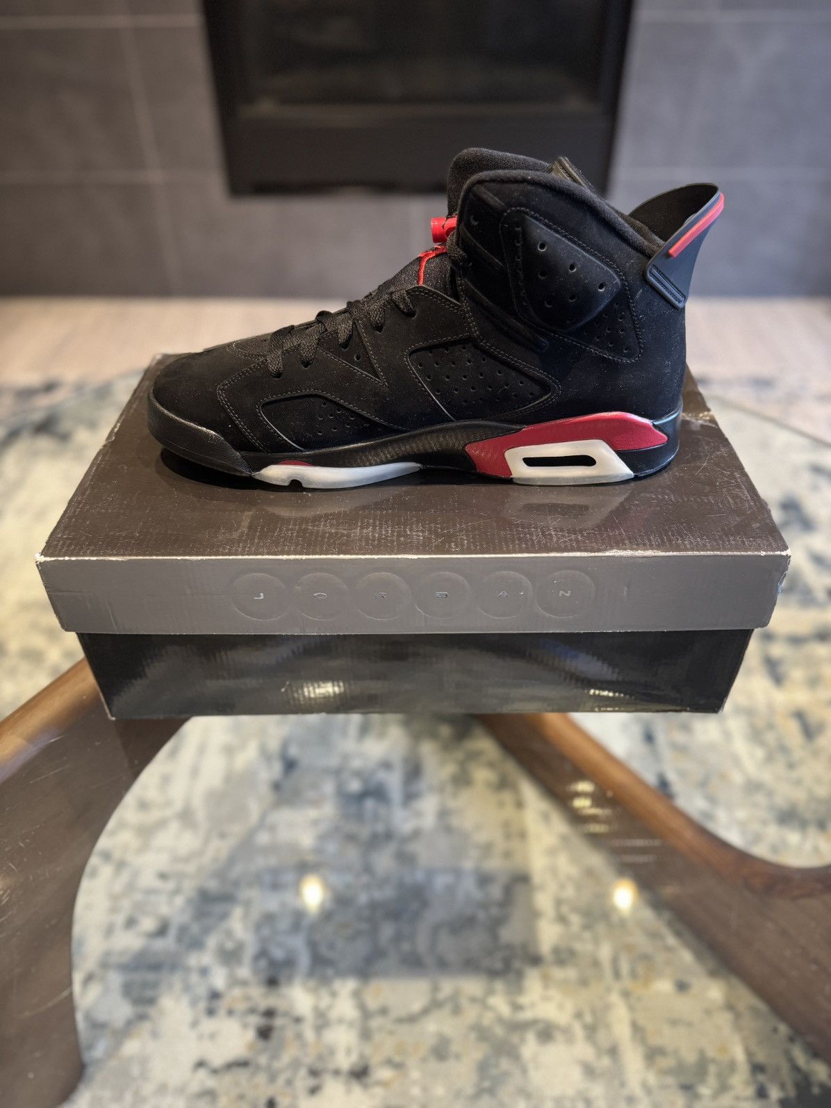 Jordan Brand Jordan 6 Varsity Red Size US 13 / EU 46 - 7 Thumbnail