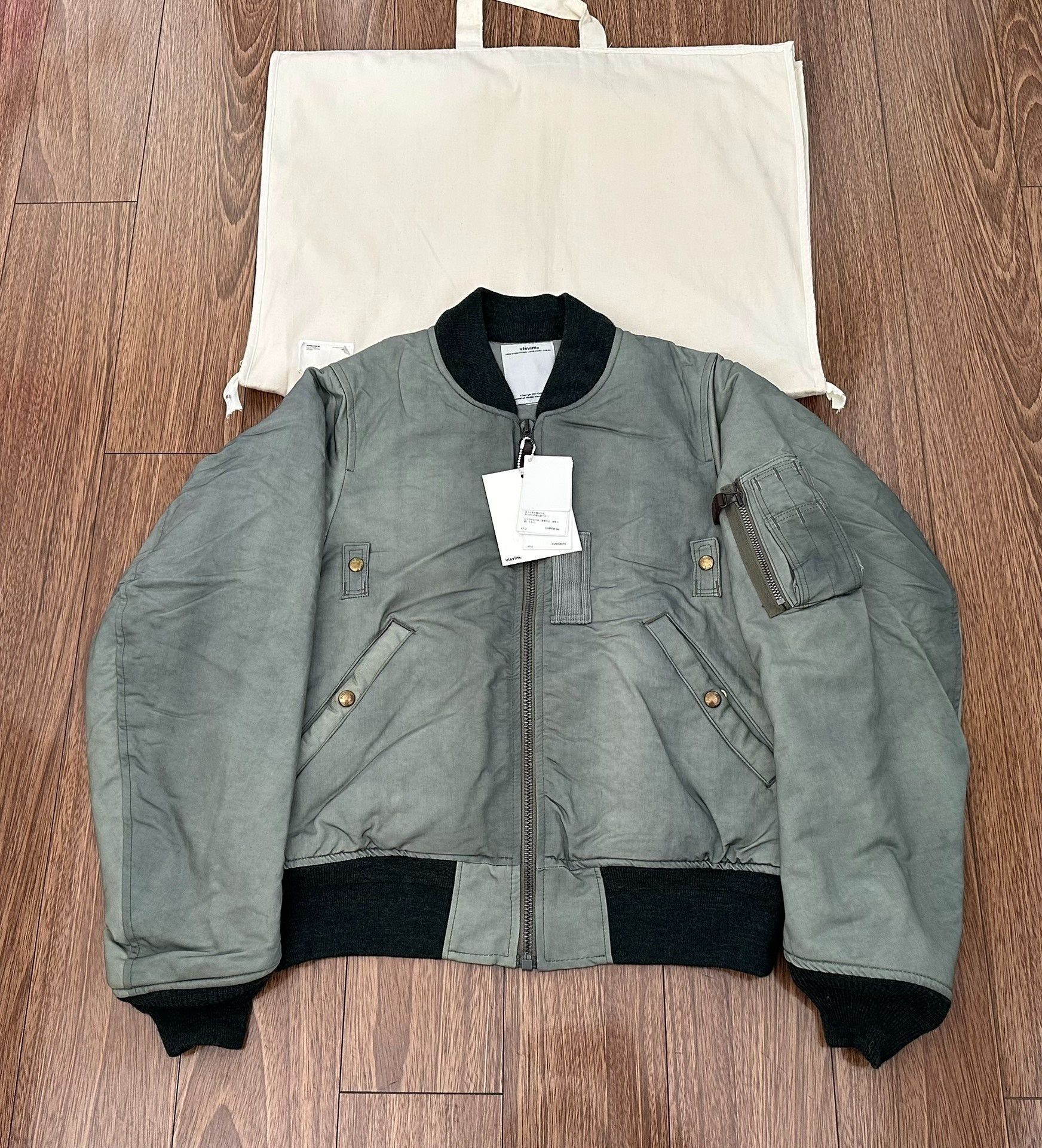 Visvim VISVIM 15AW THORSON JKT MA1 Green Size US S / EU 44-46 / 1 - 1 Thumbnail