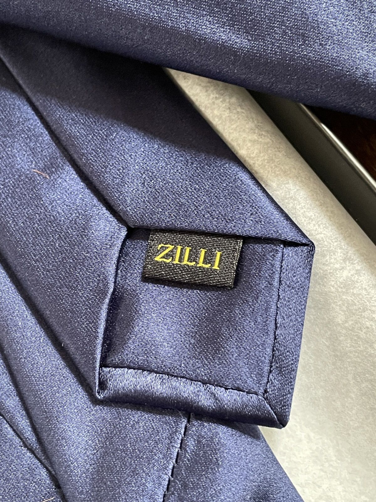 Zilli Zilli navy tie Size ONE SIZE - 3 Thumbnail