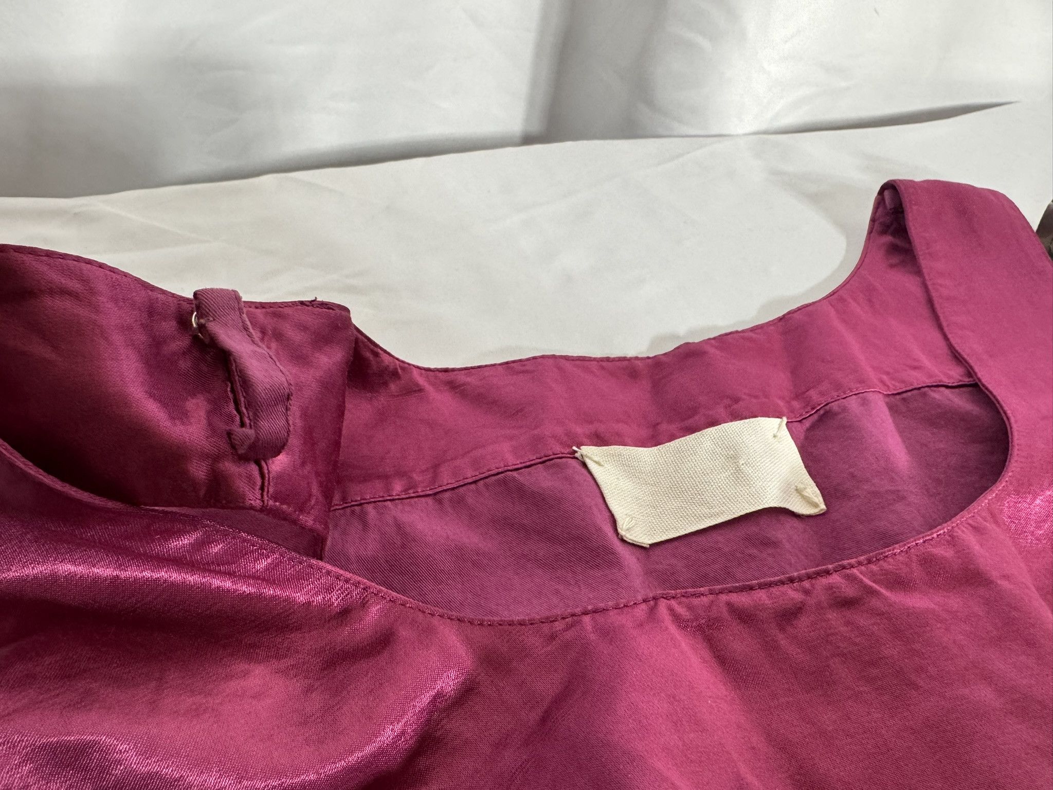 Maison Margiela Runway Martin Margiela Fall 1995 LOOK 27 Pink Satin Corset Size M / US 6-8 / IT 42-44 - 7 Thumbnail