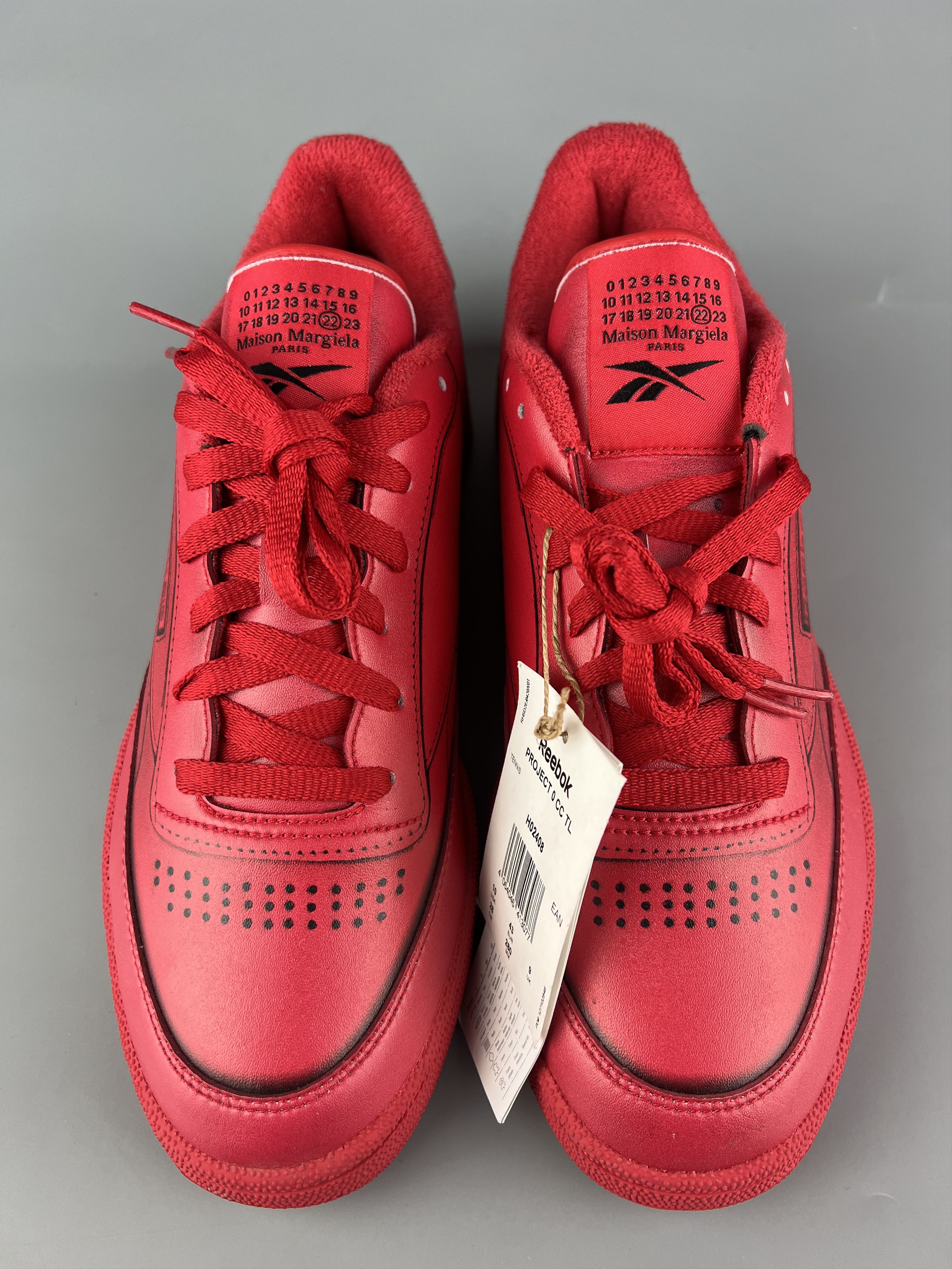 Maison Margiela × Reebok Maison Margiela x Reebok Club C Men's Sneakers US 7 Size US 7 / EU 40 - 3 Thumbnail