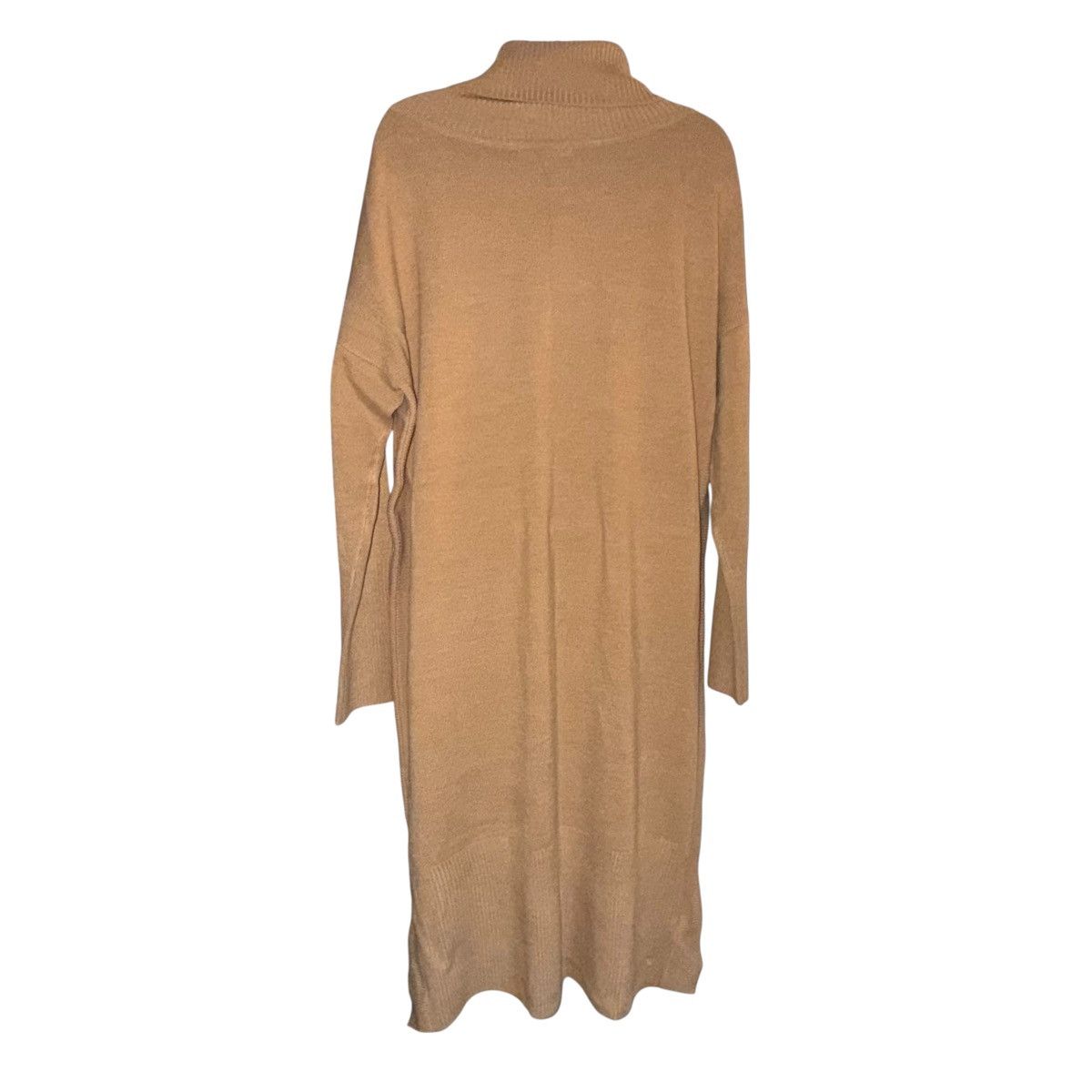 French Connection French Connection baby soft cowl neck camel sweater dress Size L / US 10 / IT 46 - 6 Thumbnail