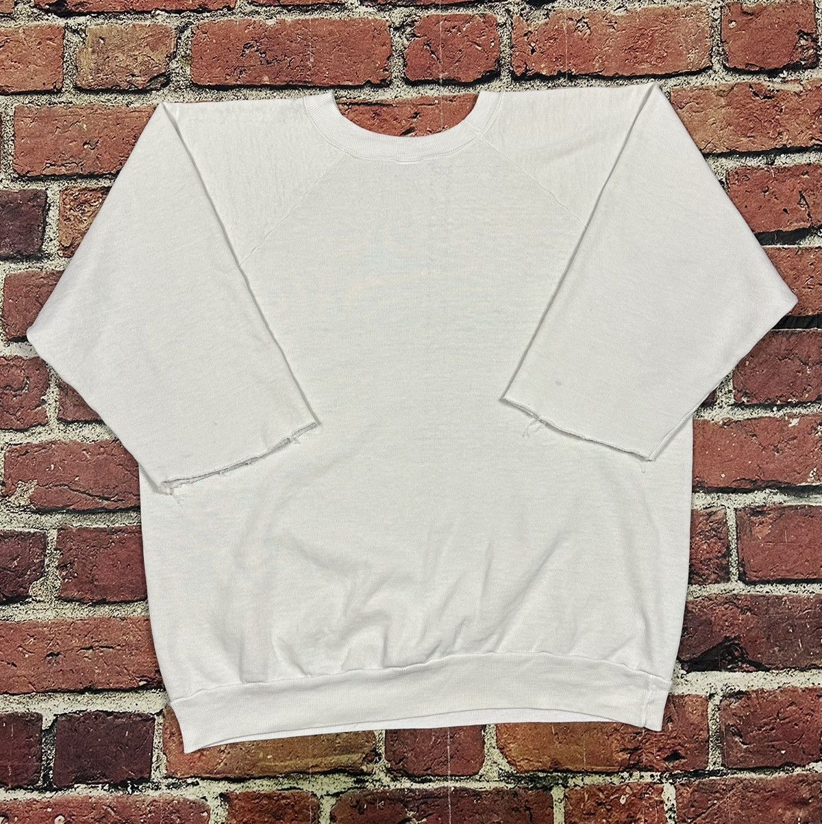 Logo 7 Vintage Dallas Cowboys Sweatshirt NFL Raglan 80s 90s Cut Off Size US XL / EU 56 / 4 - 5 Thumbnail