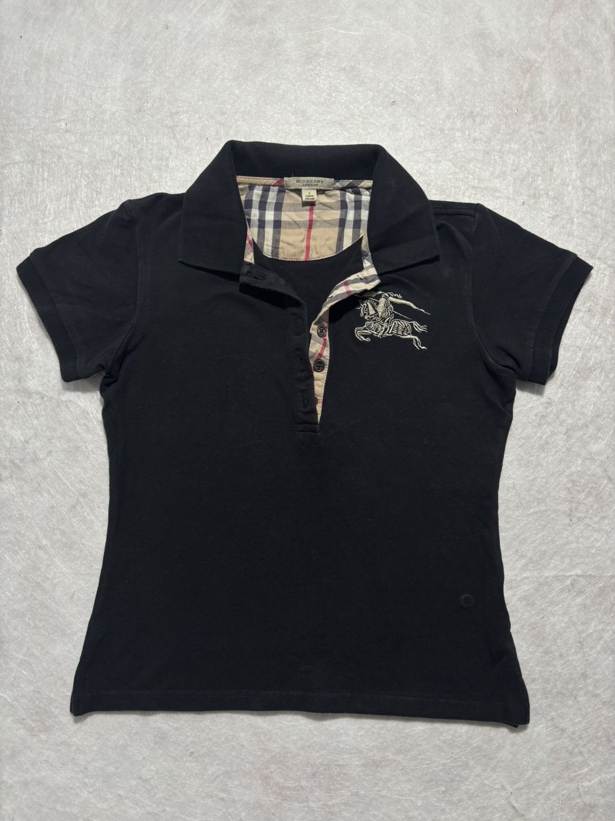 Burberry Burberry Nova Check Polo Shirt Size S / US 4 / IT 40 - 1 Thumbnail