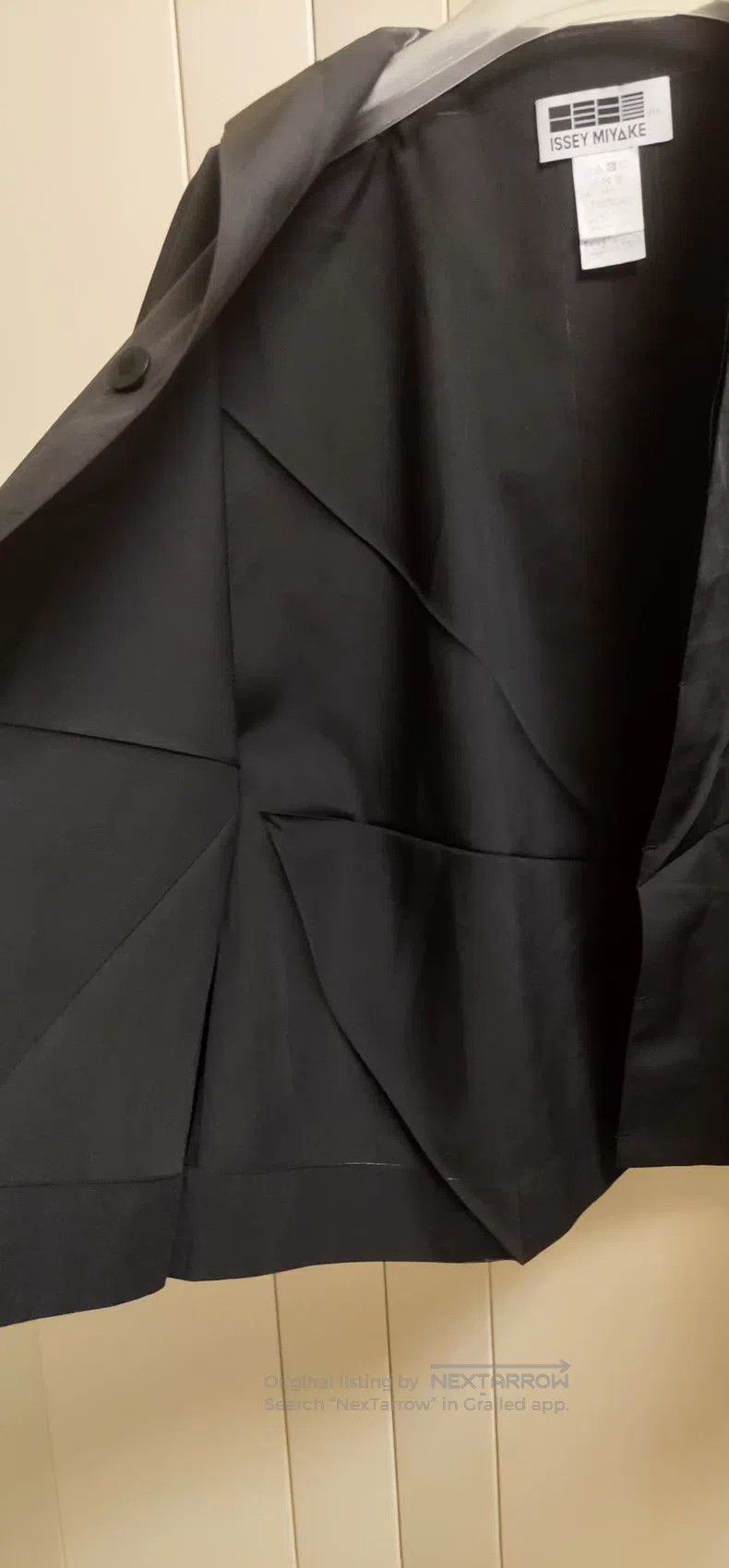 Issey Miyake Issey Miyake Black and Silver Patchwork Cardigan Size L / US 10 / IT 46 - 3 Thumbnail