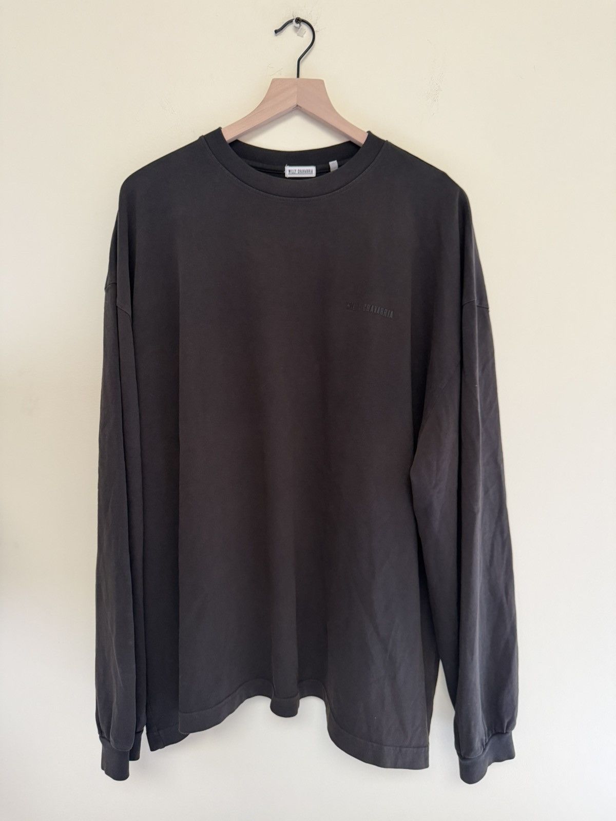 Willy Chavarria Willy Chavarria Black Logo Long sleeve Size US L / EU 52-54 / 3 - 1 Thumbnail