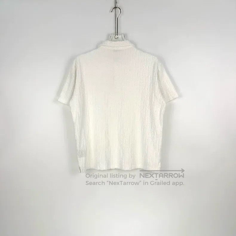 Dior Dior White full logo towel material short sleeves Size US S / EU 44-46 / 1 - 4 Thumbnail