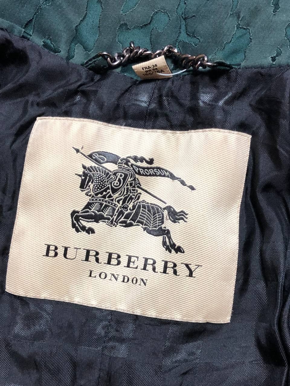 Burberry vintage down jacket Burberry logo Y2K luxury Streetwear Size XS / US 0-2 / IT 36-38 - 2 Thumbnail