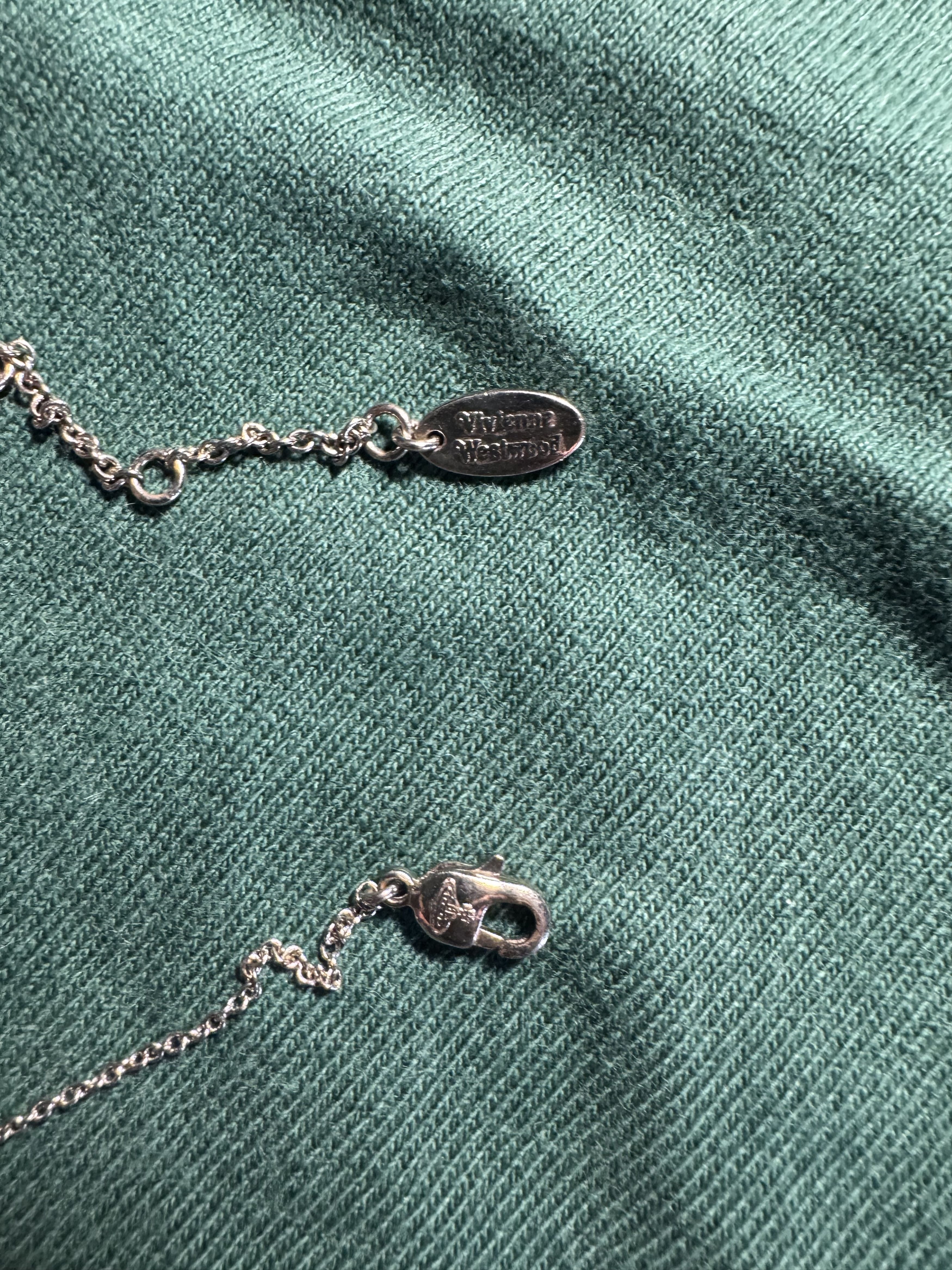 Vivienne Westwood 2D Flat Orb Necklace Size ONE SIZE - 8 Thumbnail
