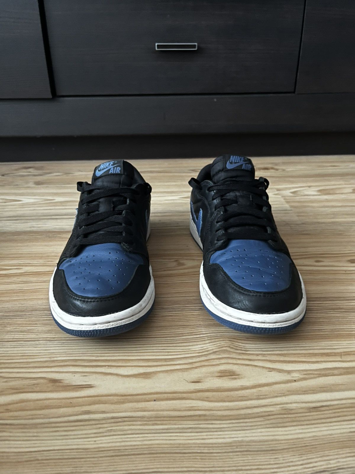 Nike Nike Air Jordan 1 Mystic Navy Size US 8.5 / IT 38.5 - 4 Thumbnail