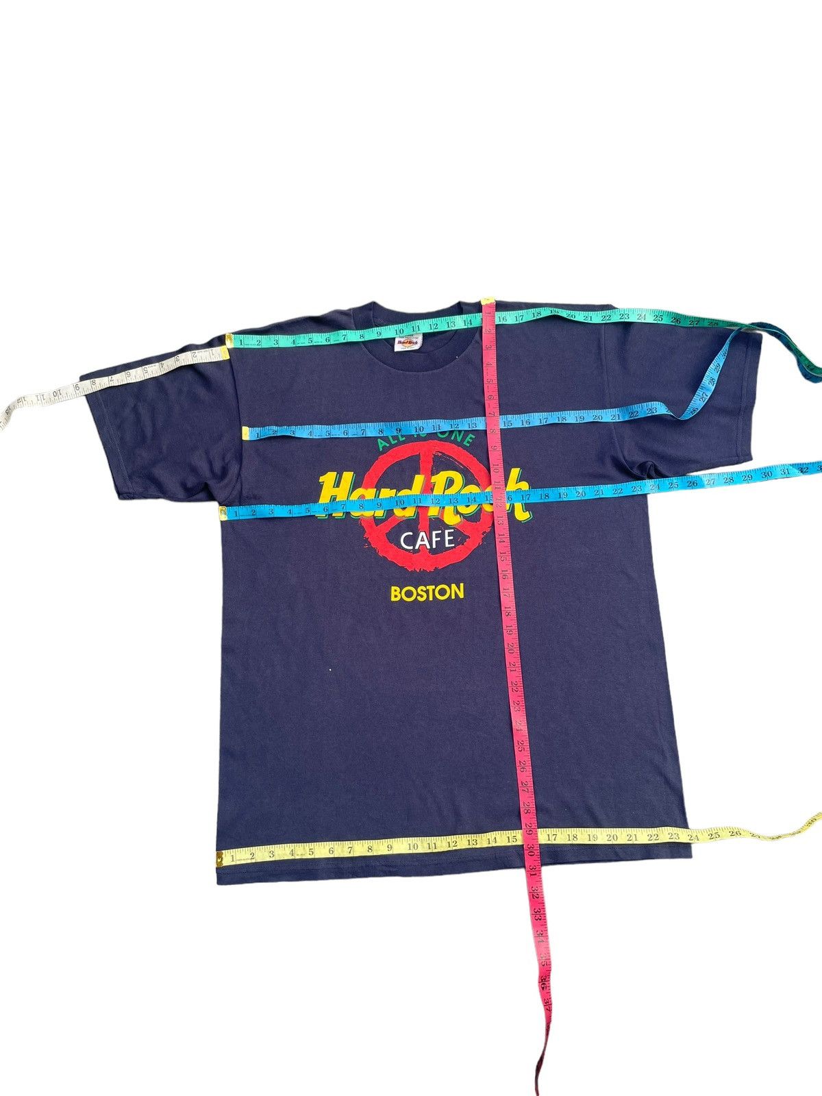 Hard Rock Cafe Vintage Hard Rock Cafe Boston Tshirt Size US L / EU 52-54 / 3 - 6 Thumbnail