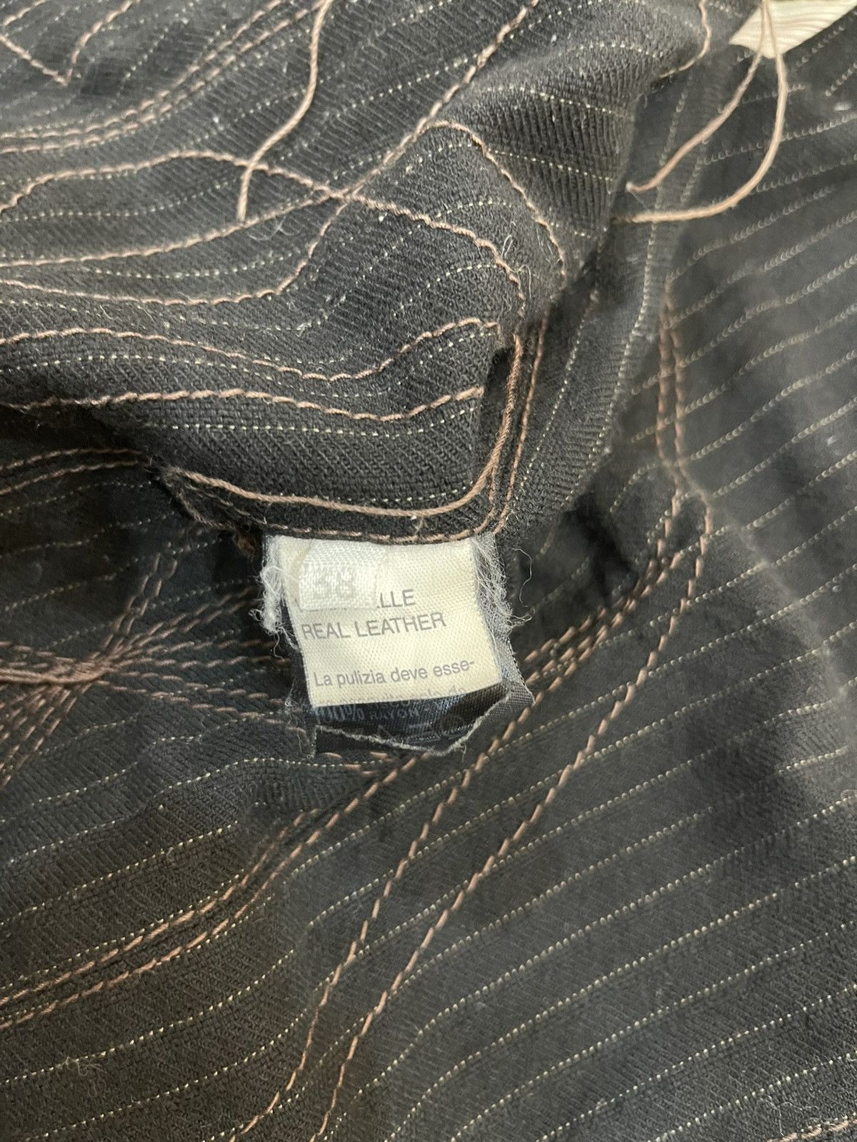 14th Addiction Blur Leather Jacket Size S / US 4 / IT 40 - 19 Thumbnail