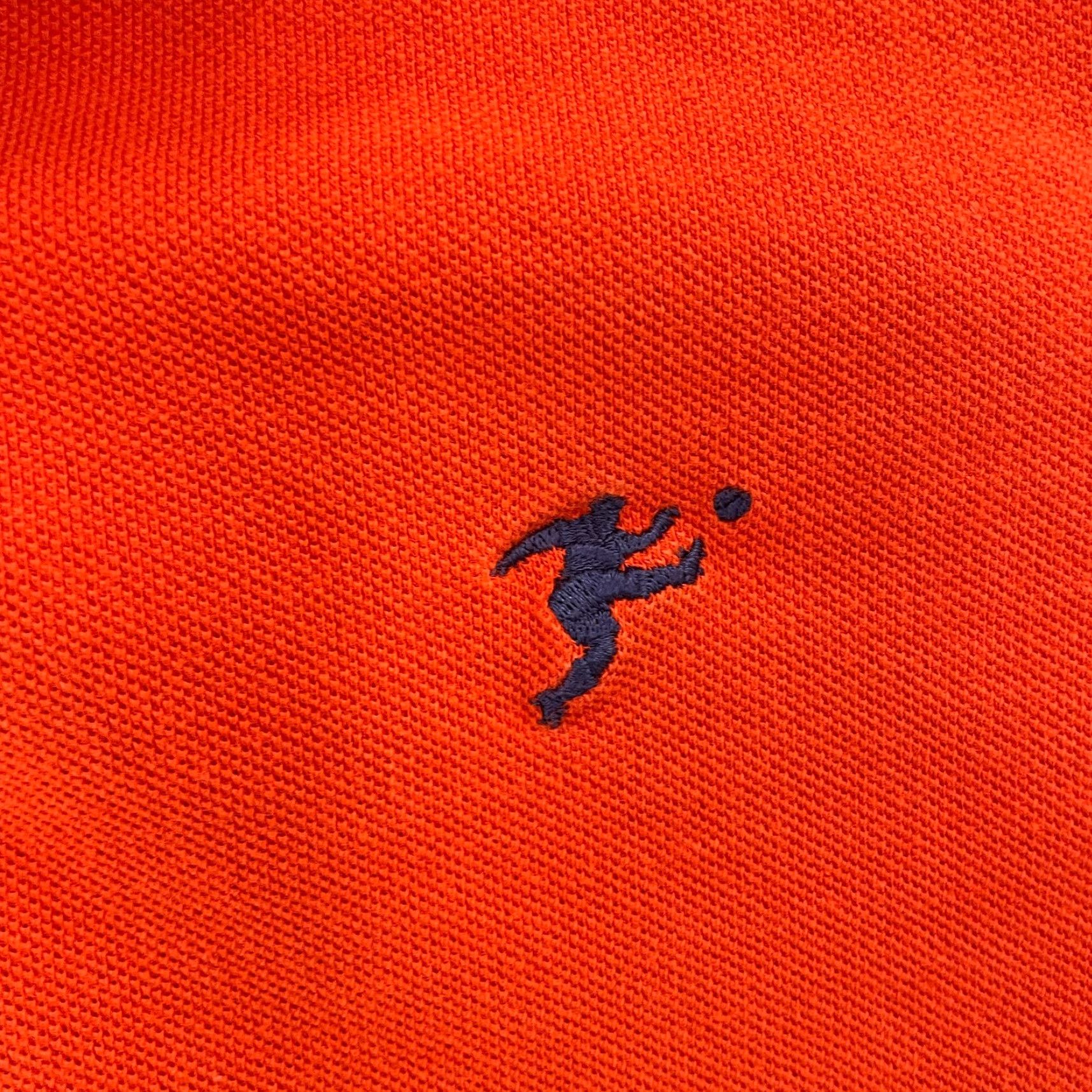 Ralph Lauren Rugby Ralph Lauren Shirt Adult Large Orange Polo Collar Button Short Sleeve Mens Size US L / EU 52-54 / 3 - 4 Thumbnail