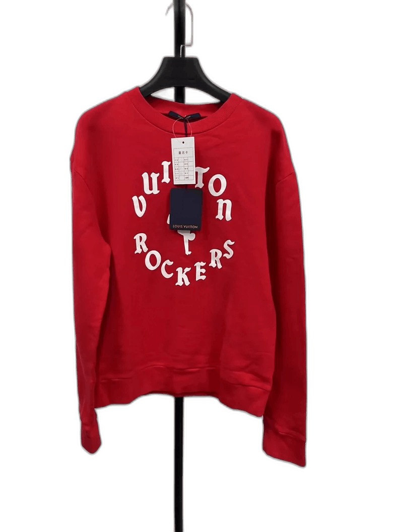 Louis Vuitton Louis Vuitton Red Long Sleeve Sweatshirt-yf Size US S / EU 44-46 / 1 - 1 Thumbnail