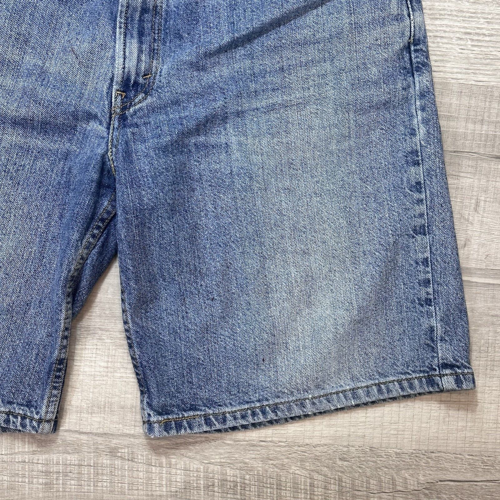 Levi's Levis 550 Jean Shorts Men's 38 Blue 10" Inseam Jorts Y2K Size US 38 / EU 54 - 3 Thumbnail