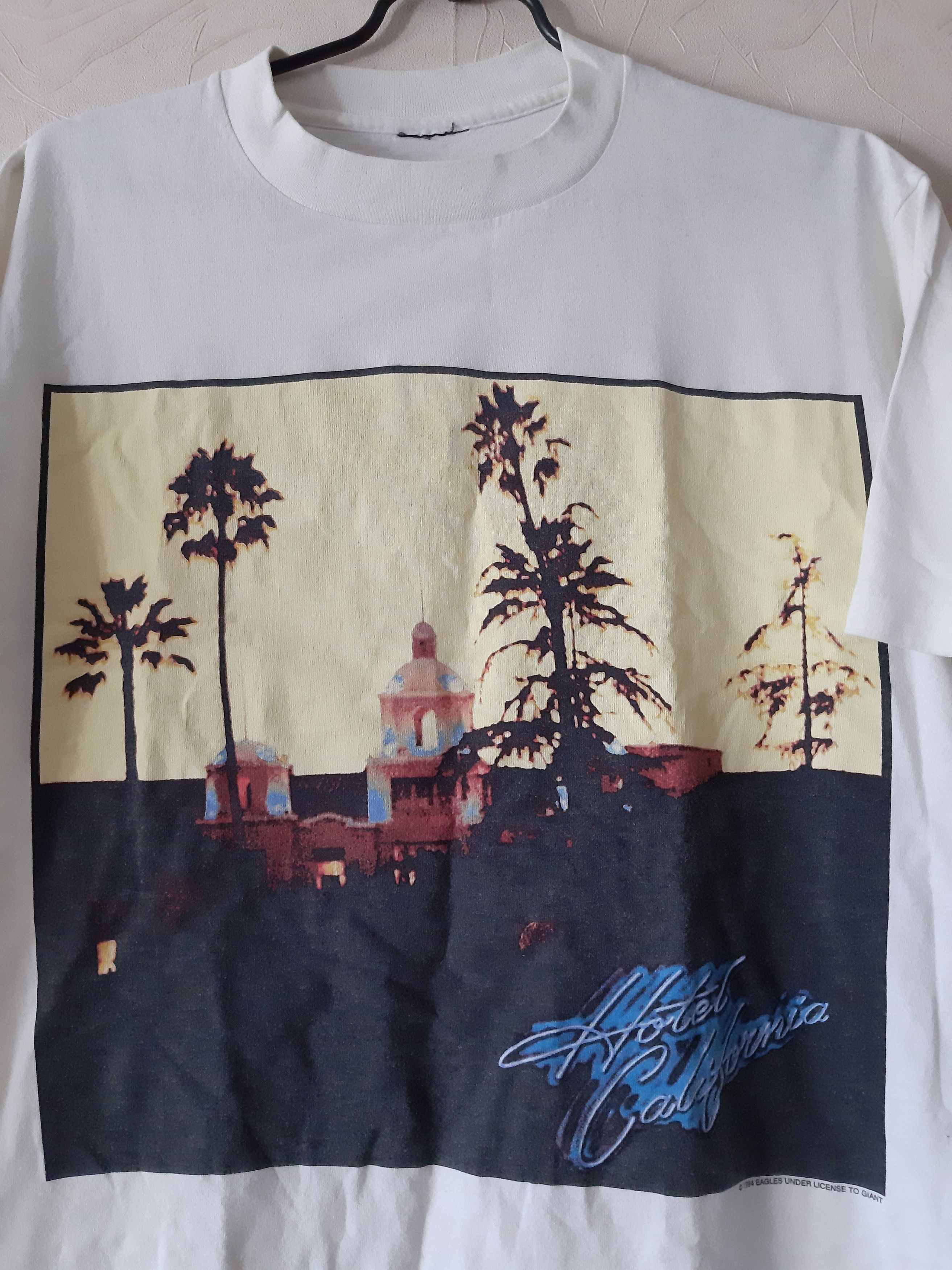 Band Tees × Vintage Vintage 1994 Eagles Hell Freezes Over Hotel California shirt Size US L / EU 52-54 / 3 - 2 Thumbnail