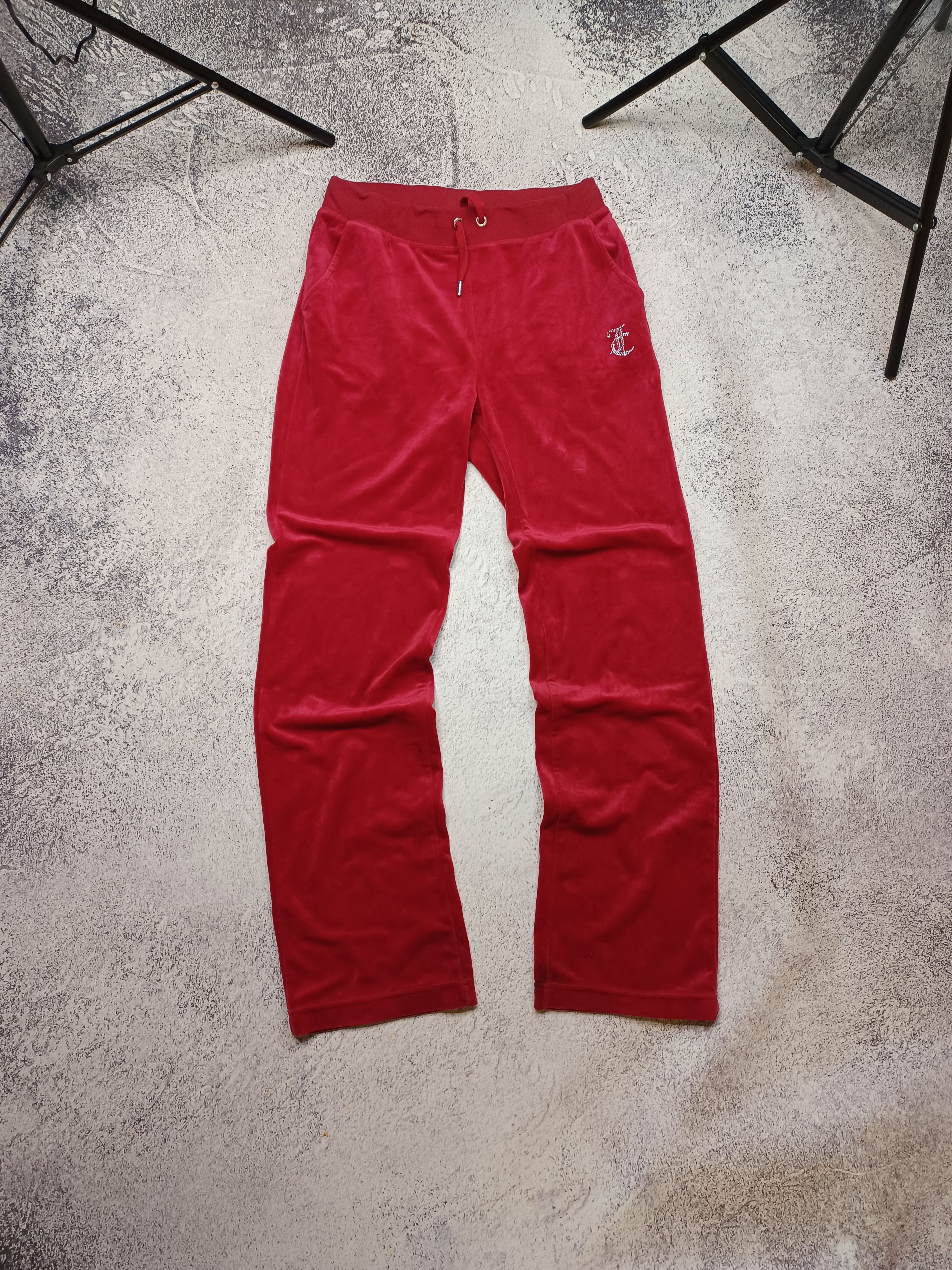 Juicy Couture JUICY COUTURE PINK VELOUR PANTS Size 28" / US 6 / IT 42 - 2 Thumbnail