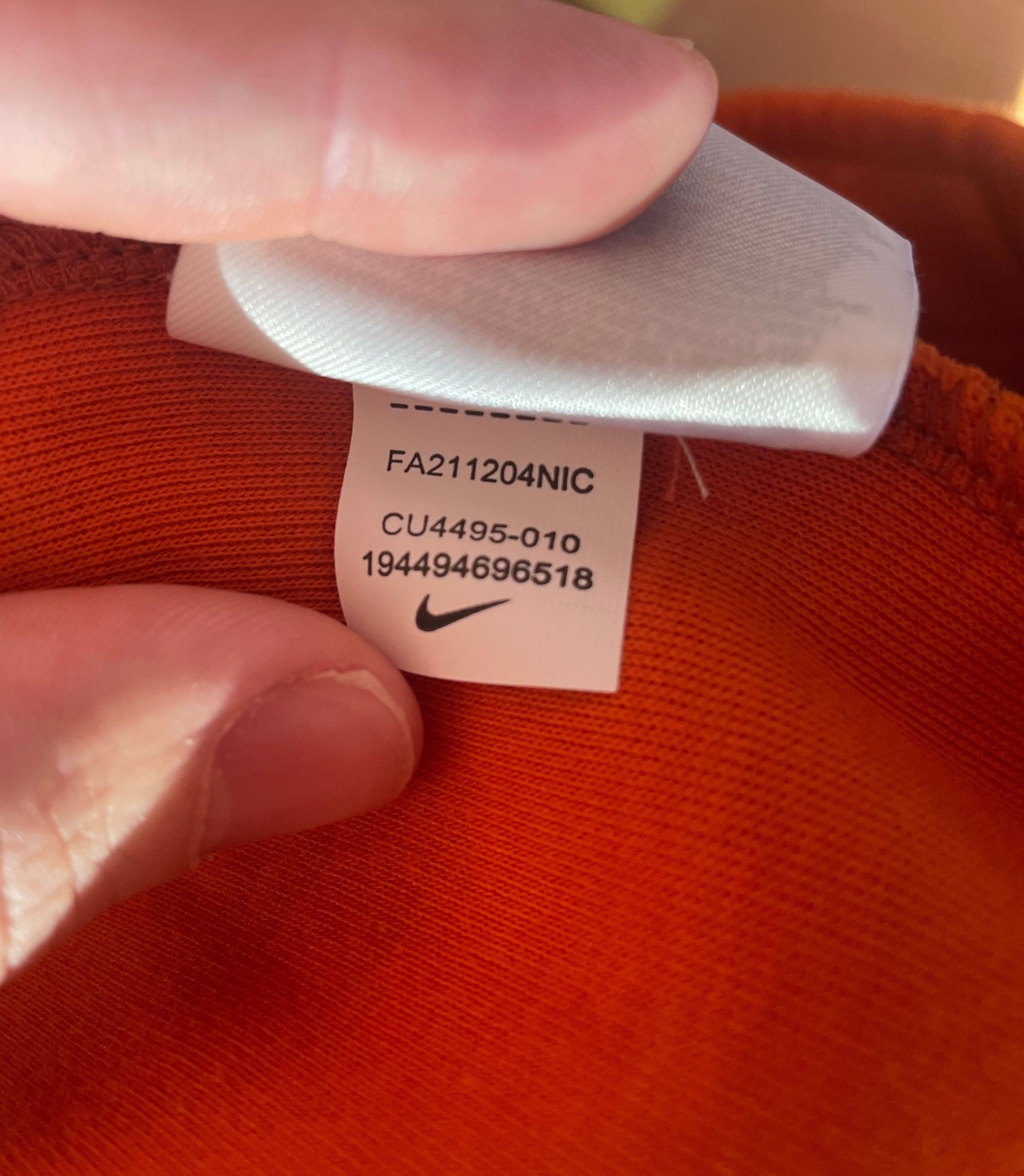 Nike Nike Tech Fleece Jogger Orange Size US 38 / EU 54 - 8 Thumbnail