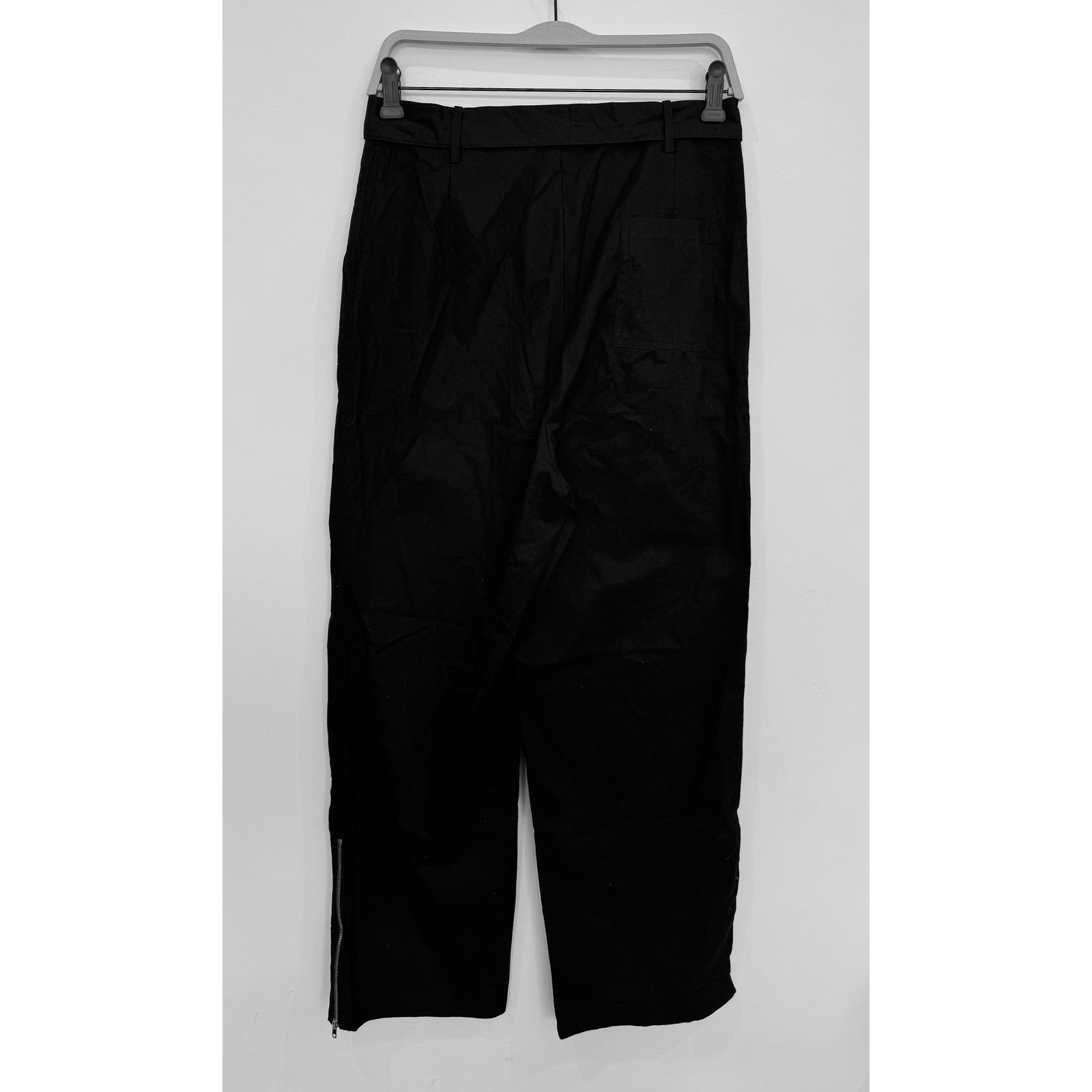 superdown Superdown Bianca Black Belted High Rise Wide Leg Pants Size 28" / US 6 / IT 42 - 8 Thumbnail