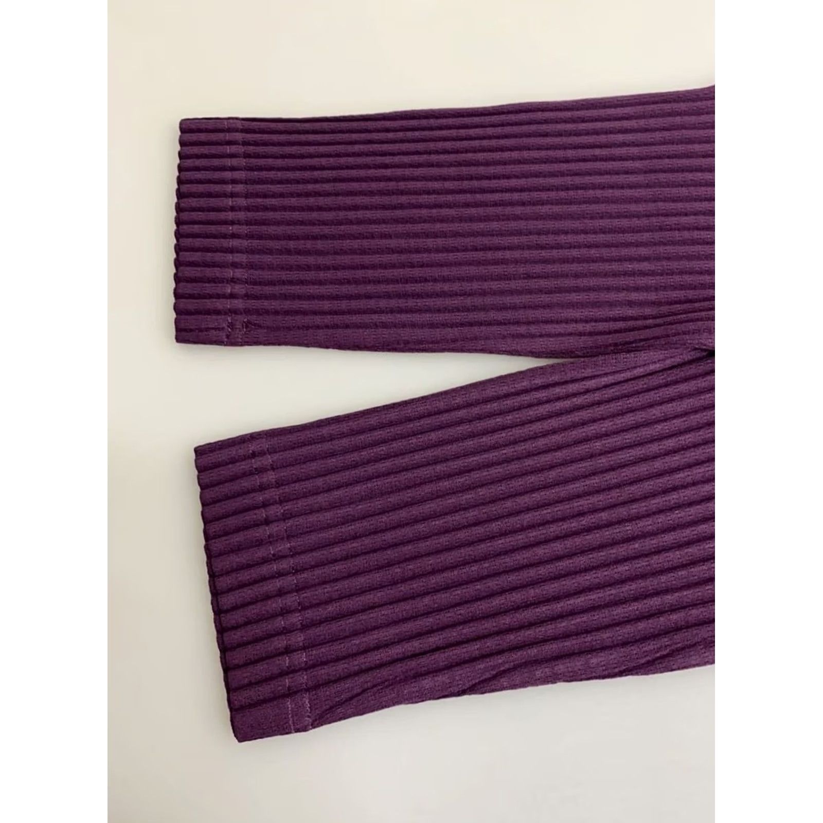 Issey Miyake Homme Plisse Issey Miyake Purple Pleated Cardigan Jacket Mens Size 2 Pre-Owned Size US M / EU 48-50 / 2 - 5 Thumbnail