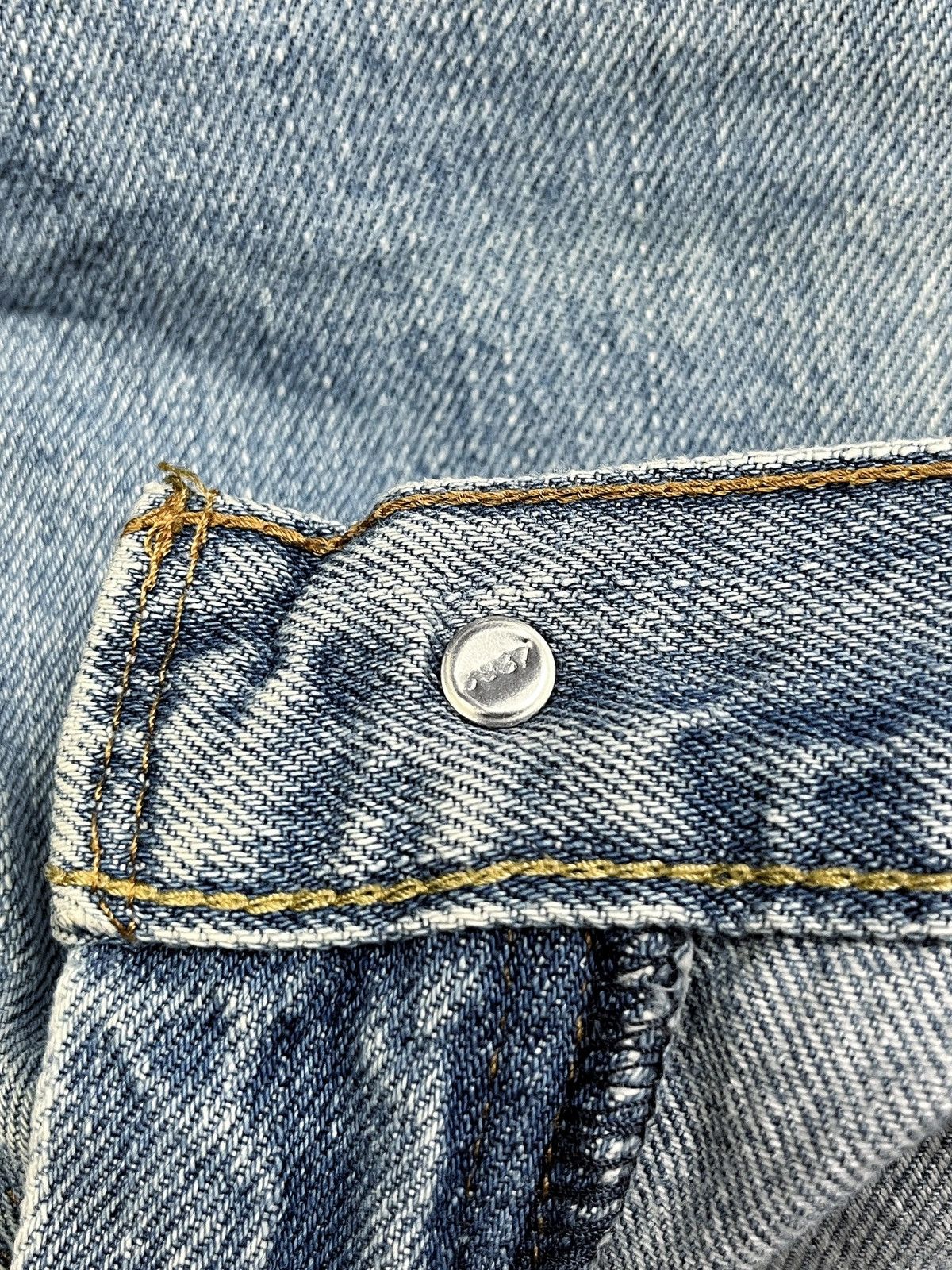 Levi's 2010 Levi's 505 Two Tone Patchwork Denim Pants Size US 32 / EU 48 - 12 Thumbnail