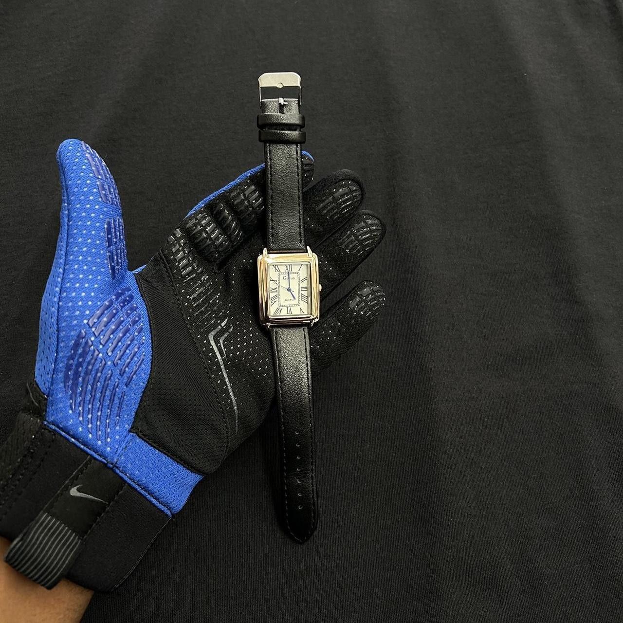 Other 2000s Style Rectangular Quartz “Tank” Leather Watch Size ONE SIZE - 4 Thumbnail