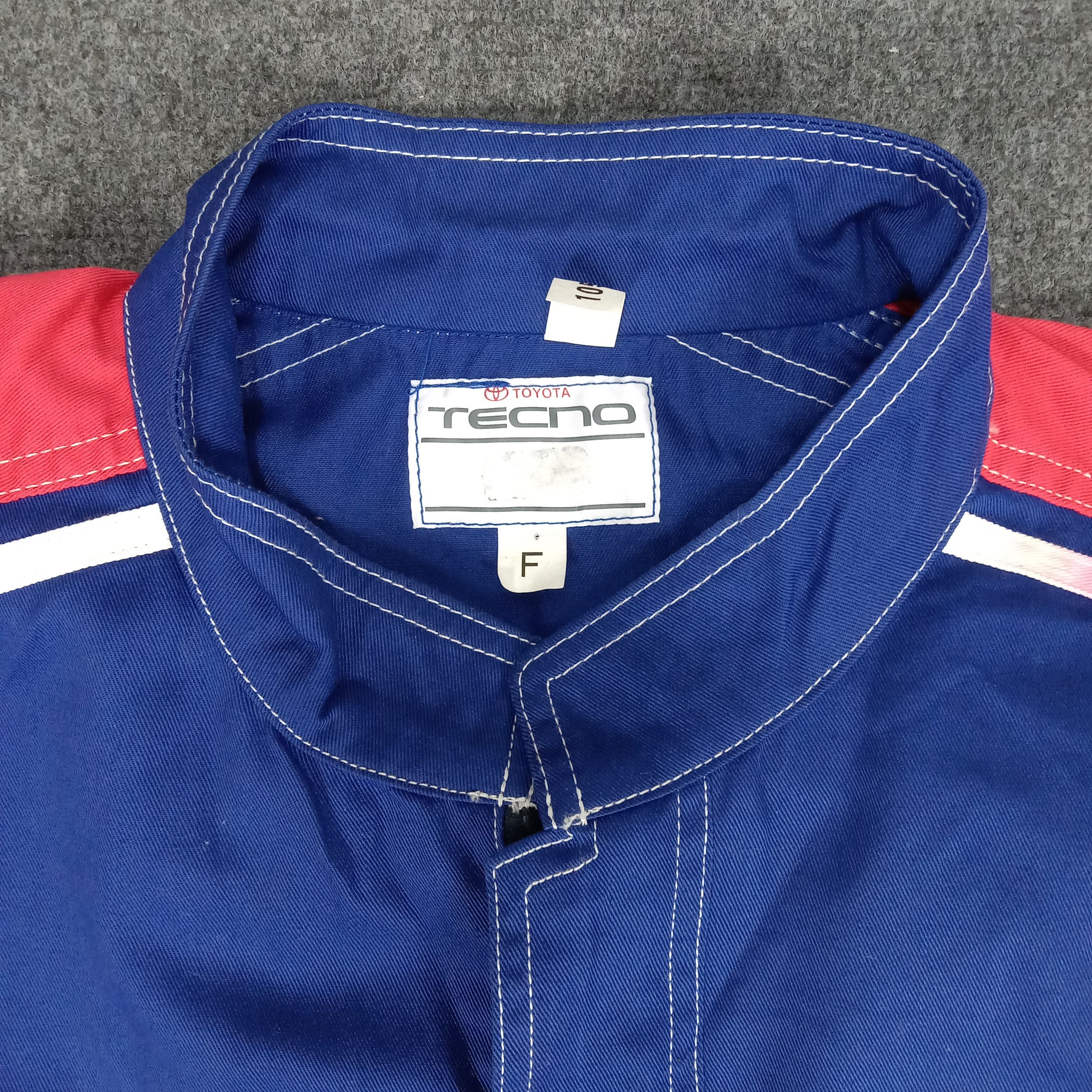 Japanese Brand × Vintage Toyota Tecno Japanese Toyopet Racing Coverall Jacket Size US XL / EU 56 / 4 - 6 Thumbnail