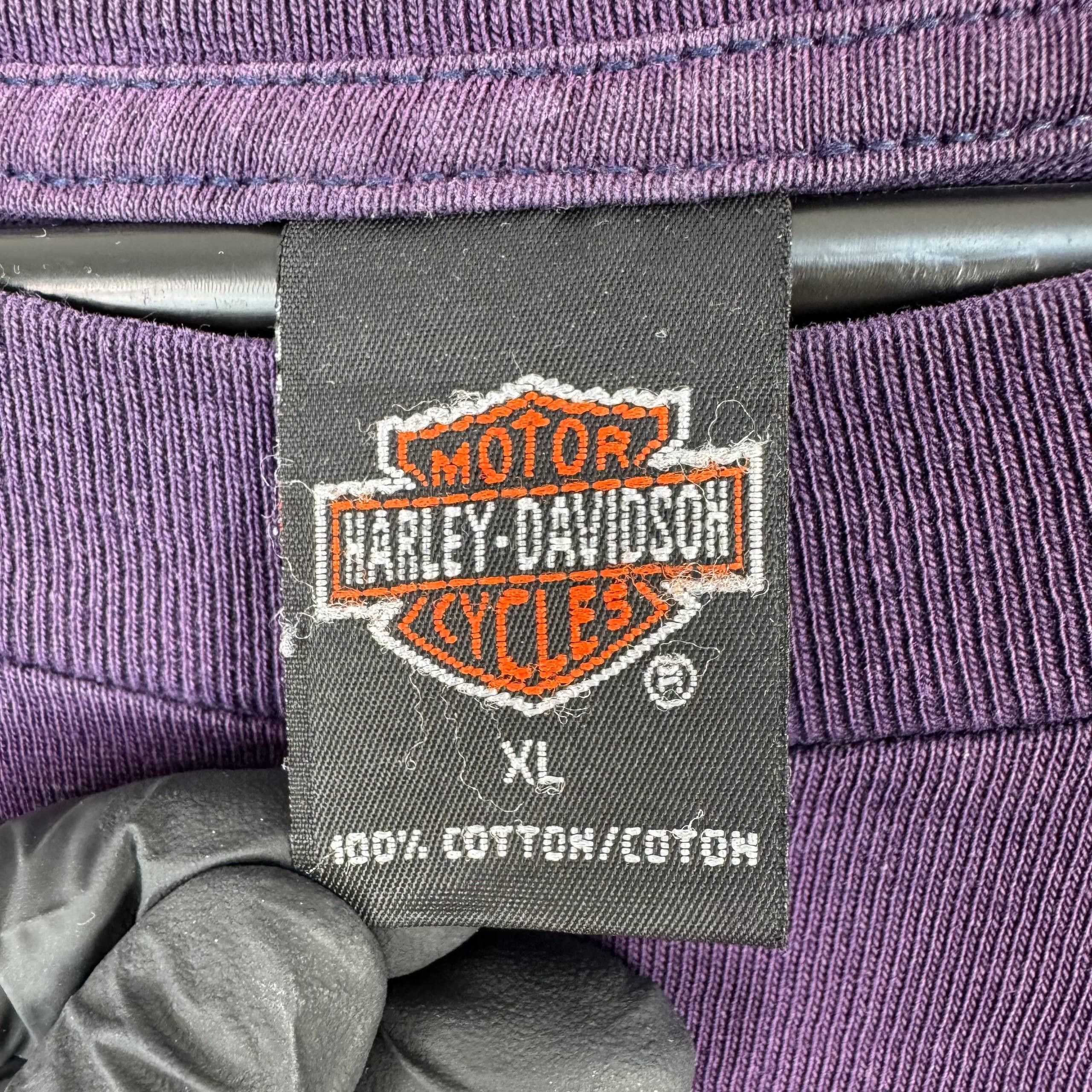 Other Vintage Harley-Davidson Klagenfurt Kärnten Purple Graphic XL Size US XL / EU 56 / 4 - 3 Thumbnail