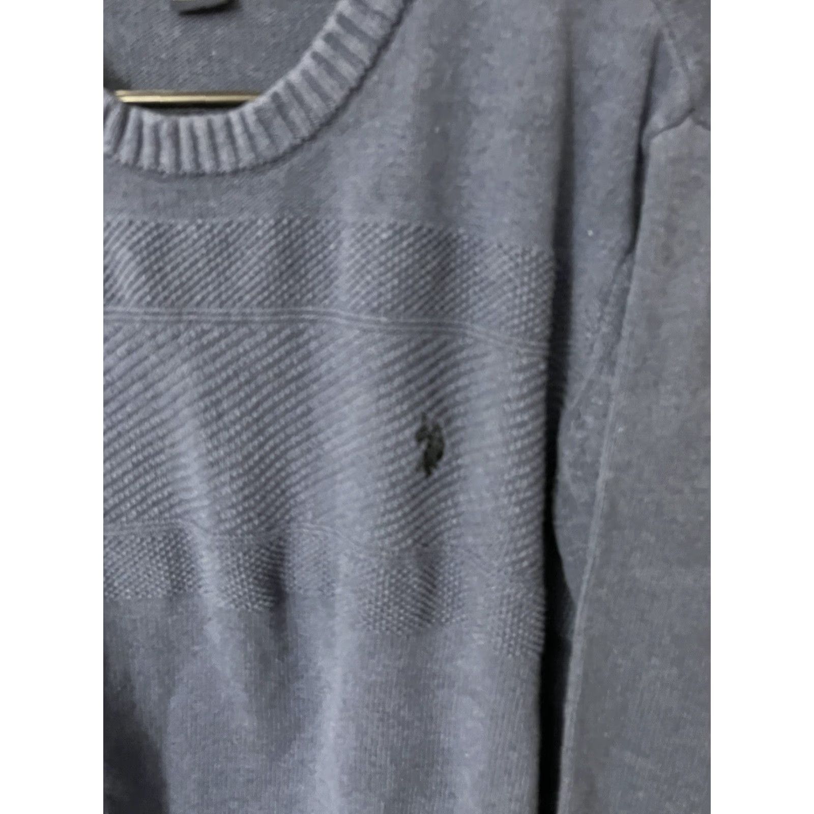 Vintage US Polo Assn Sweater Mens Adult Large Blue Crew Neck Long Sleeve Pullover Size US L / EU 52-54 / 3 - 2 Thumbnail