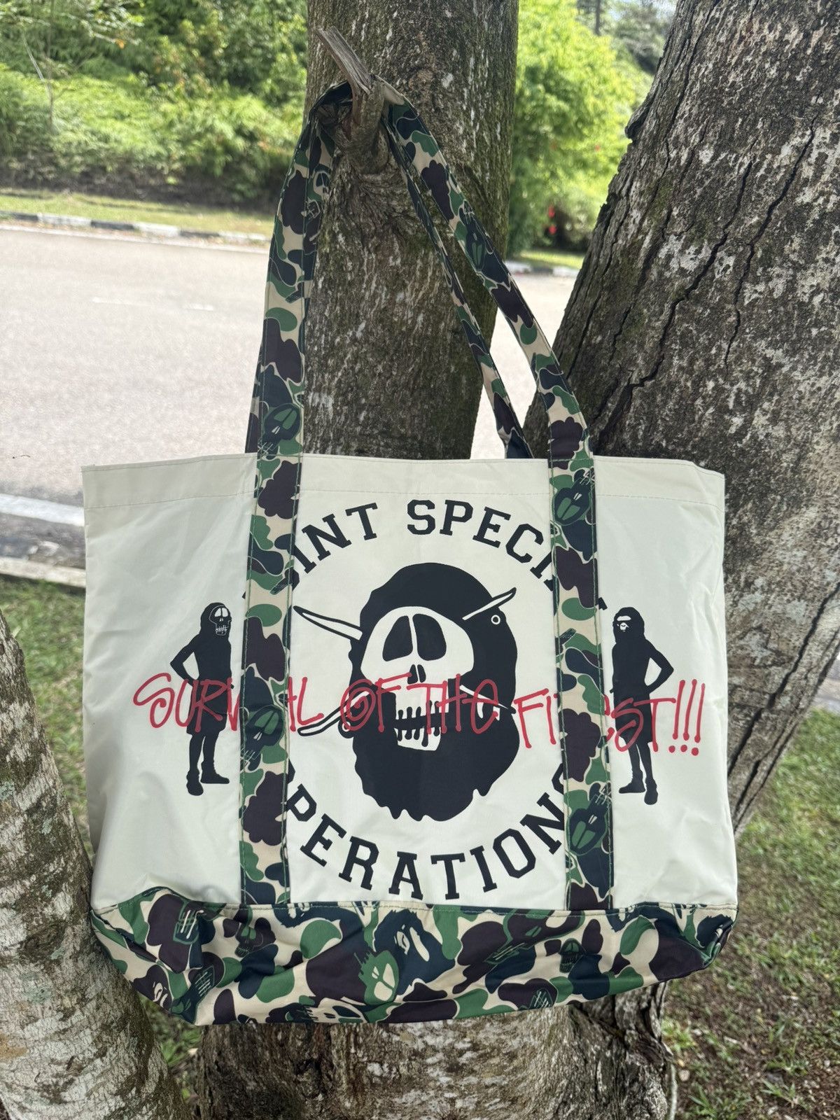 Bape 2011 BAPE X STUSSY Tote Bag Size ONE SIZE - 2 Thumbnail