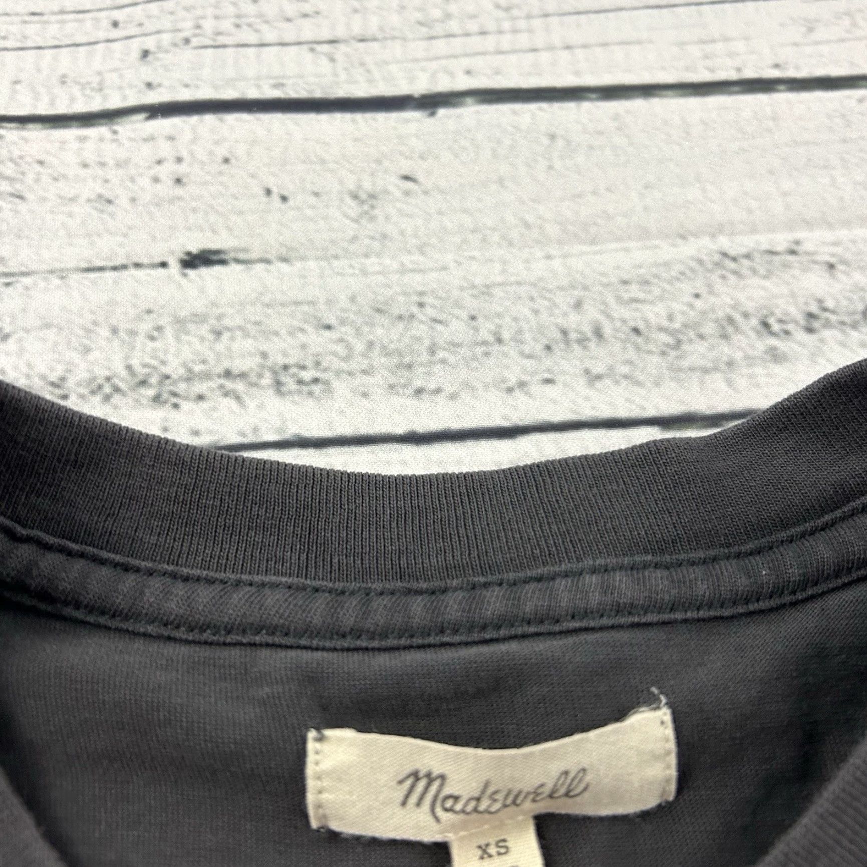 Madewell Madewell Short Sleeve T-Shirt Women's XS Gray Size XS / US 0-2 / IT 36-38 - 2 Thumbnail