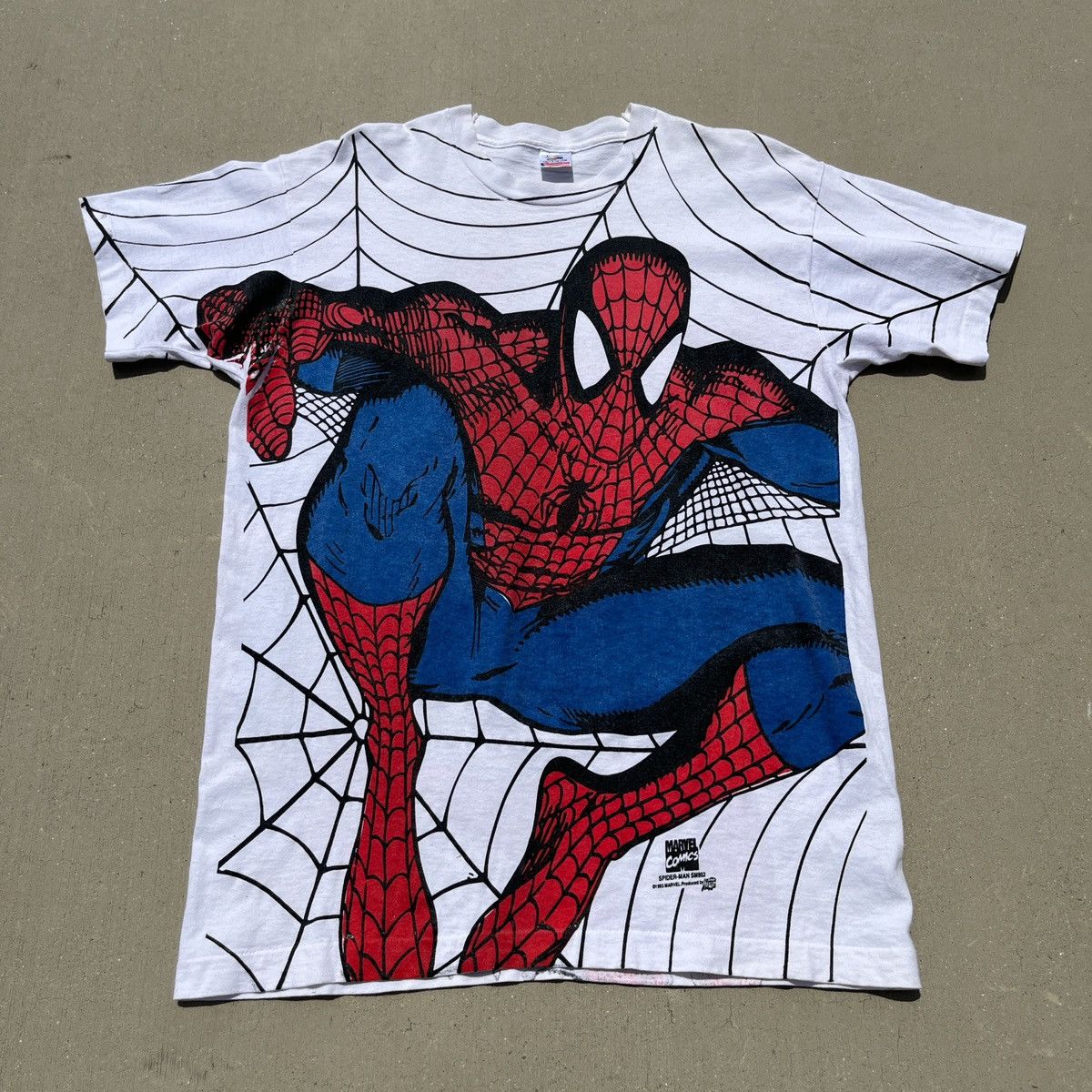 Spiderman vs selling spawn modern aop tshirt for men